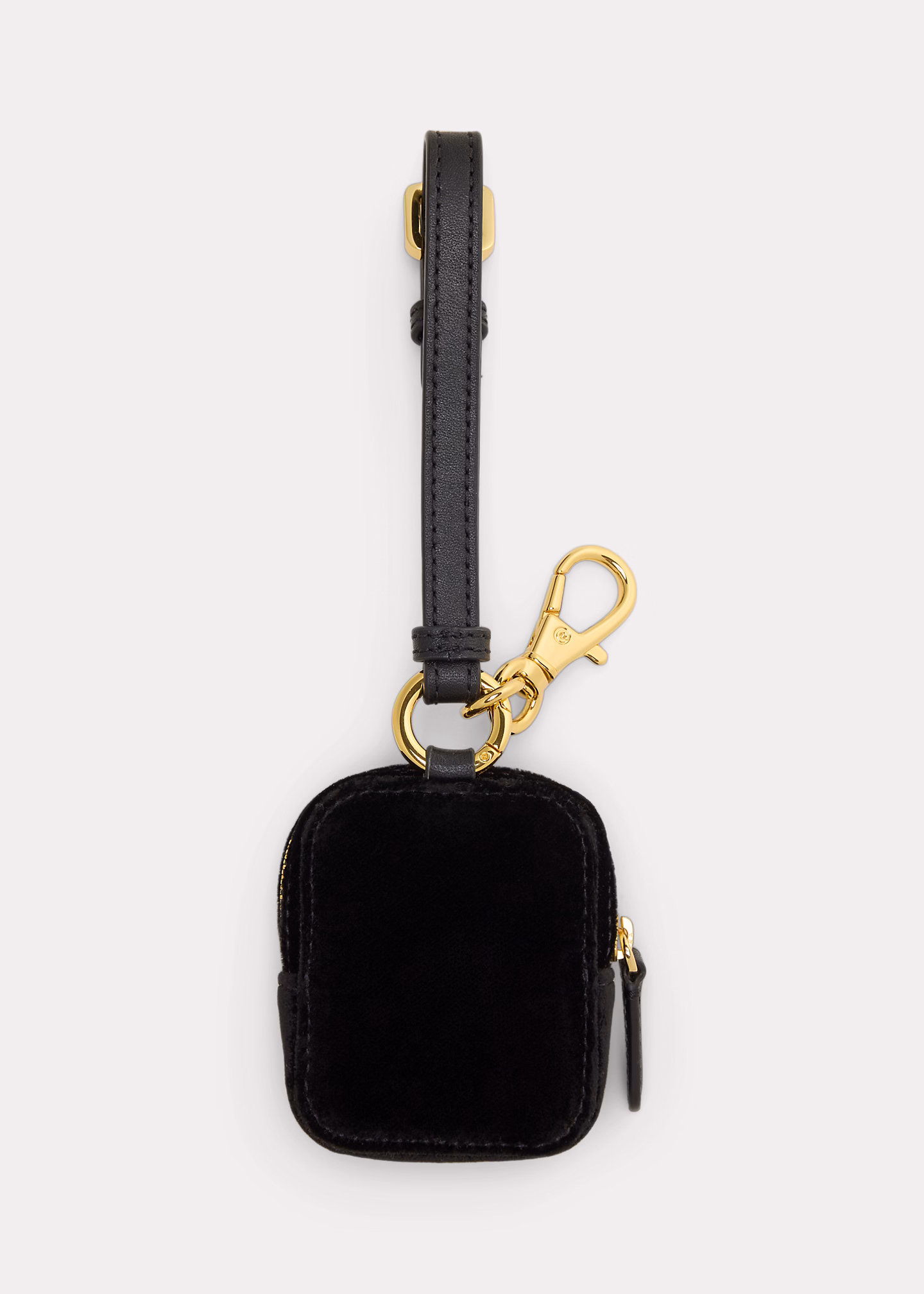 Mini-Samt-Pochette mit Reißverschluss - RALPH LAUREN OUTLET