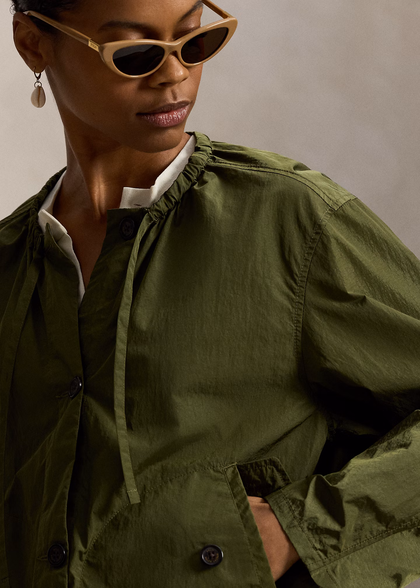 Windjacke mit Tunnelzug - RALPH LAUREN OUTLET