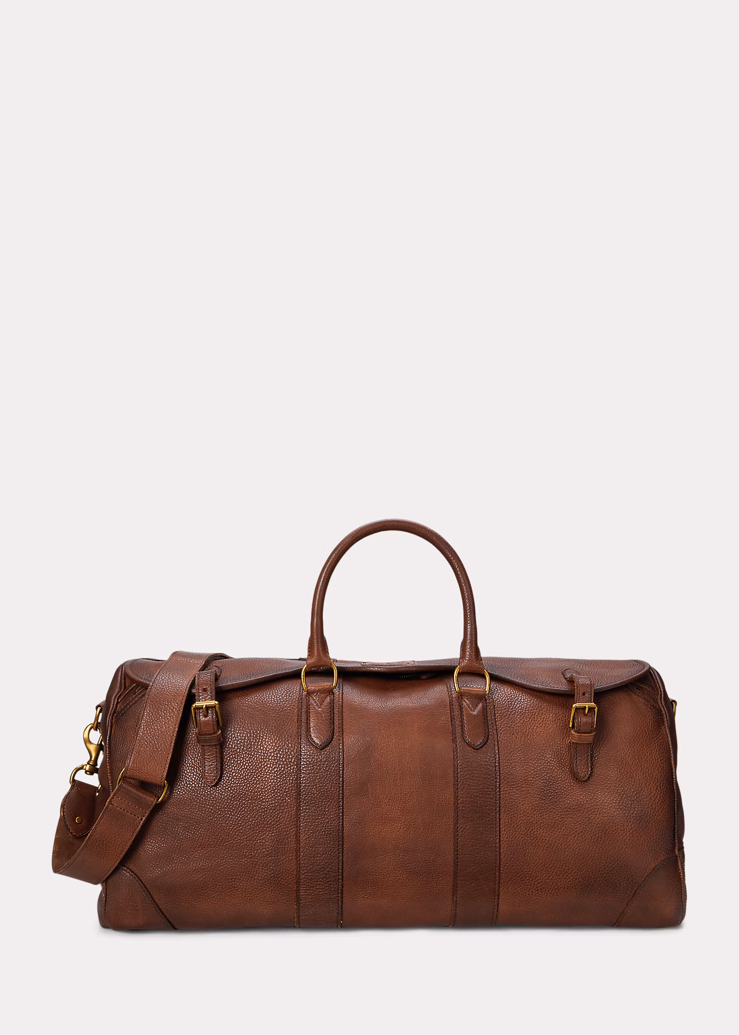 Traditionelle Lederreisetasche - RALPH LAUREN OUTLET