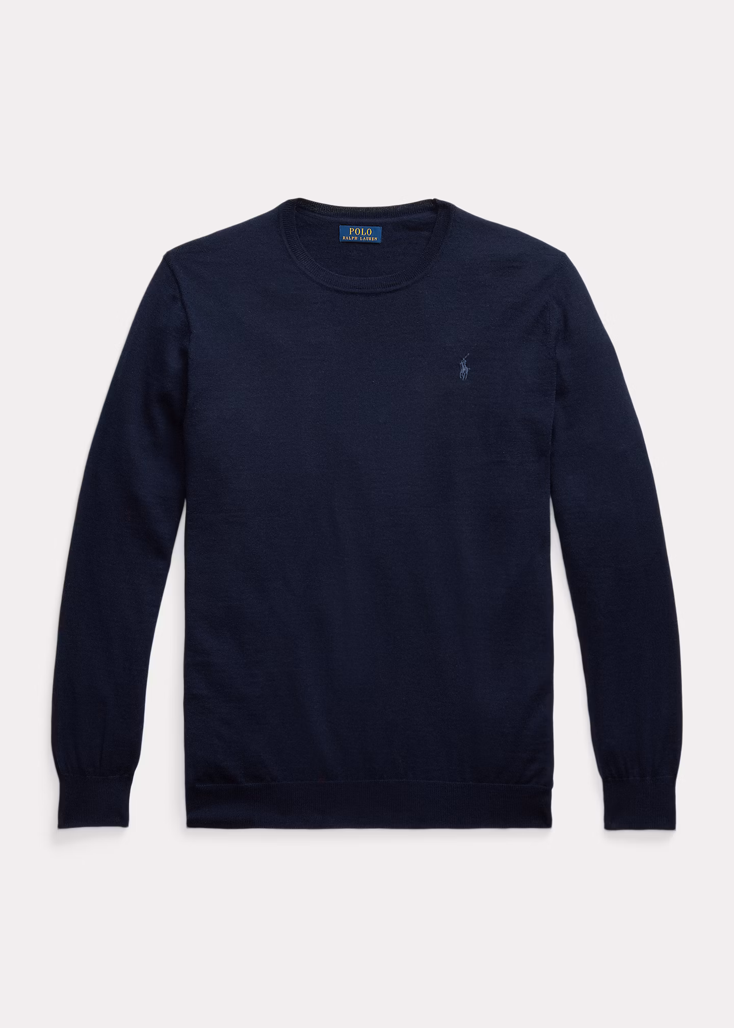 Waschbarer Rundhalspullover aus Wolle - RALPH LAUREN OUTLET