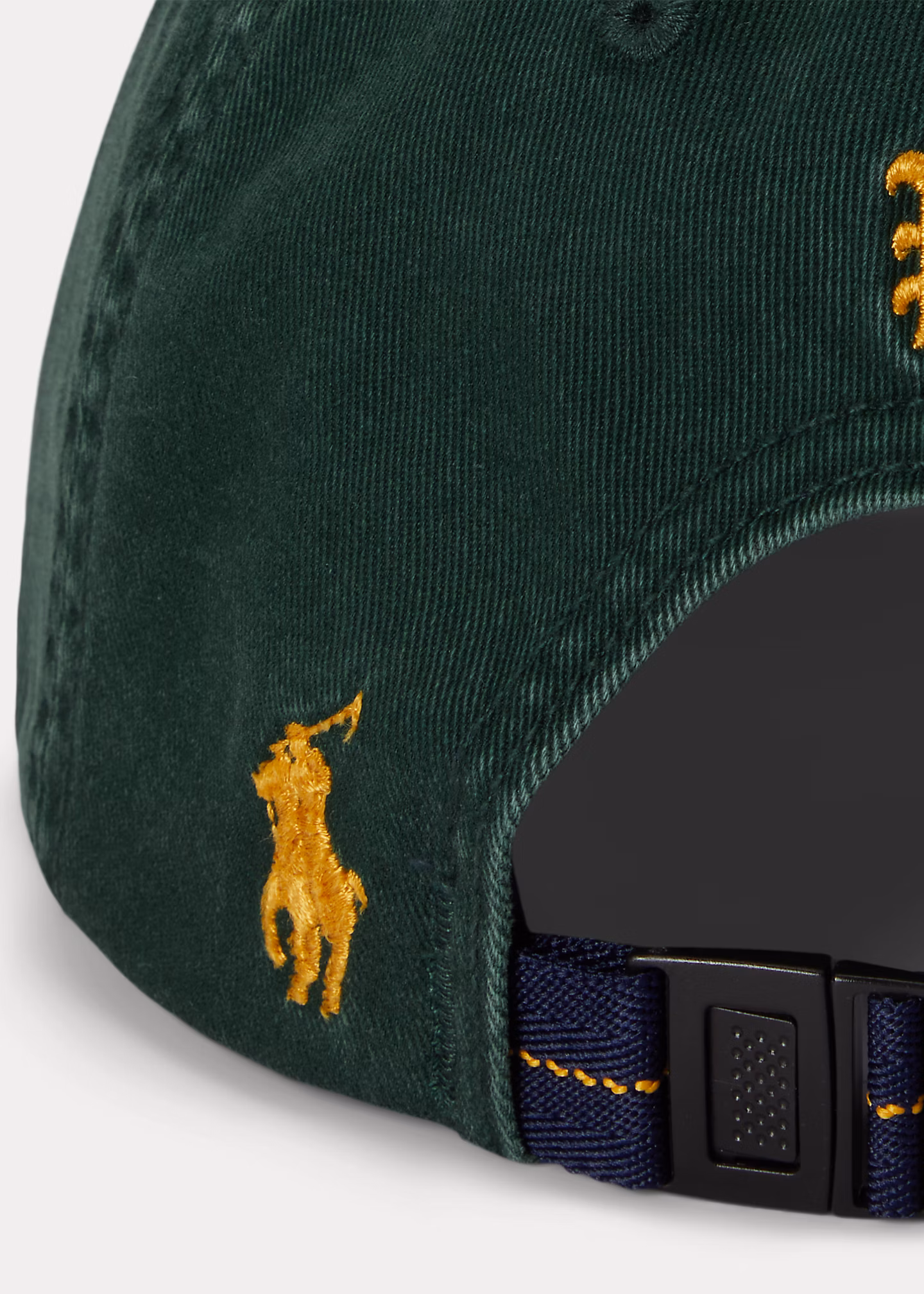 Bestickte Twillkappe mit langem Schirm - RALPH LAUREN OUTLET