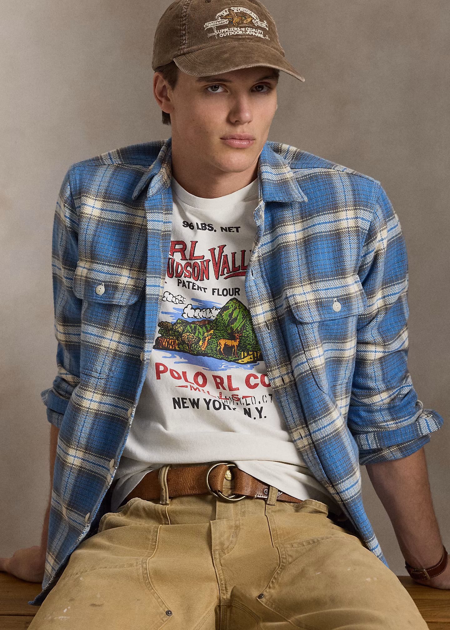 Classic-Fit Jersey-T-Shirt mit Grafik - RALPH LAUREN OUTLET