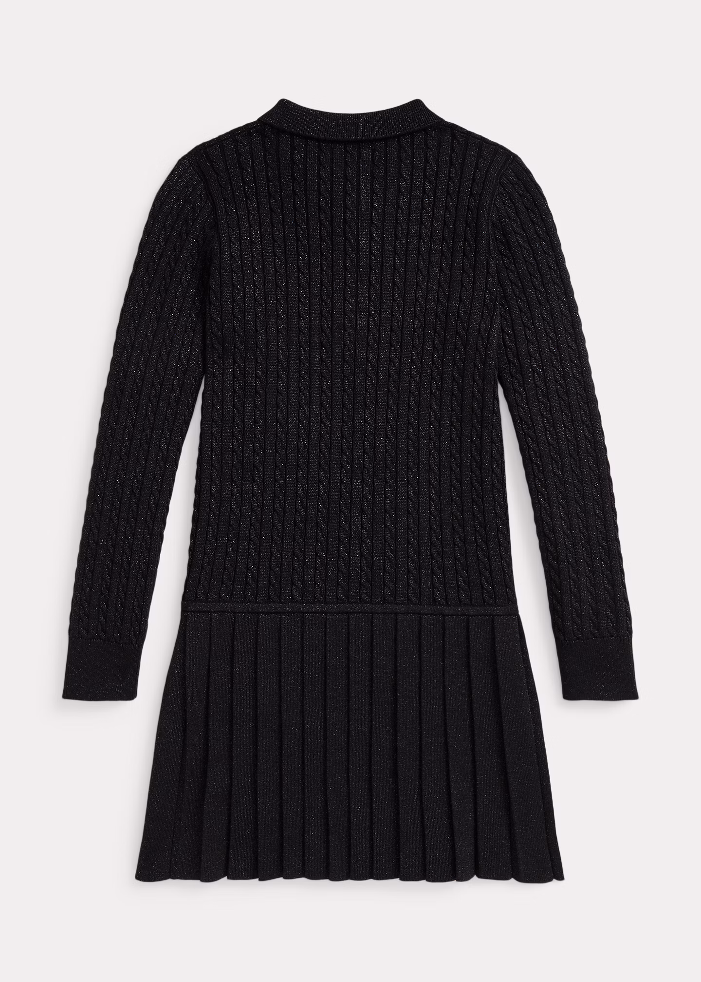 Polo-Pulloverkleid mit Mini-Zopfmuster - RALPH LAUREN OUTLET