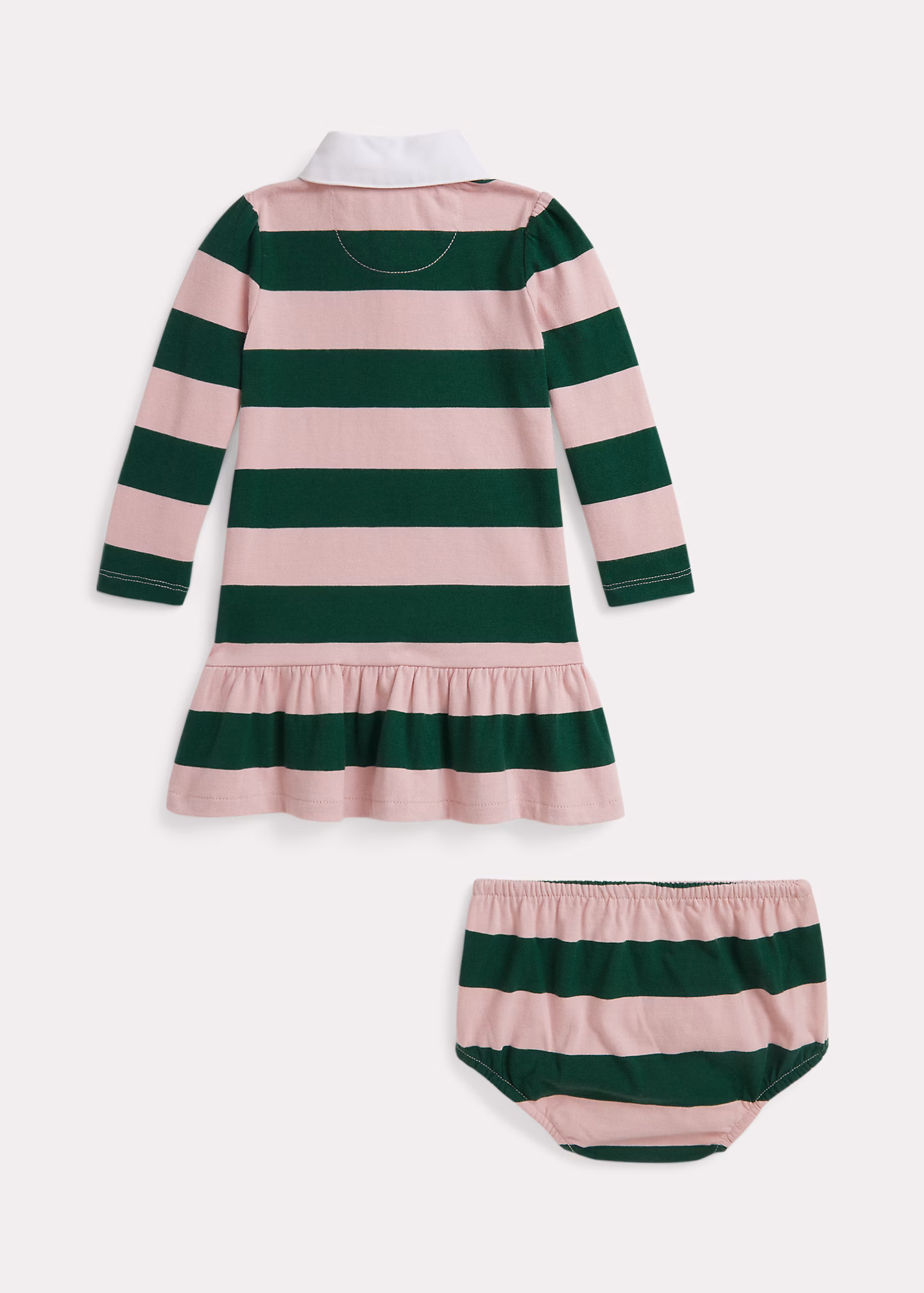 Gestreiftes Rugbykleid mit Höschen - RALPH LAUREN OUTLET