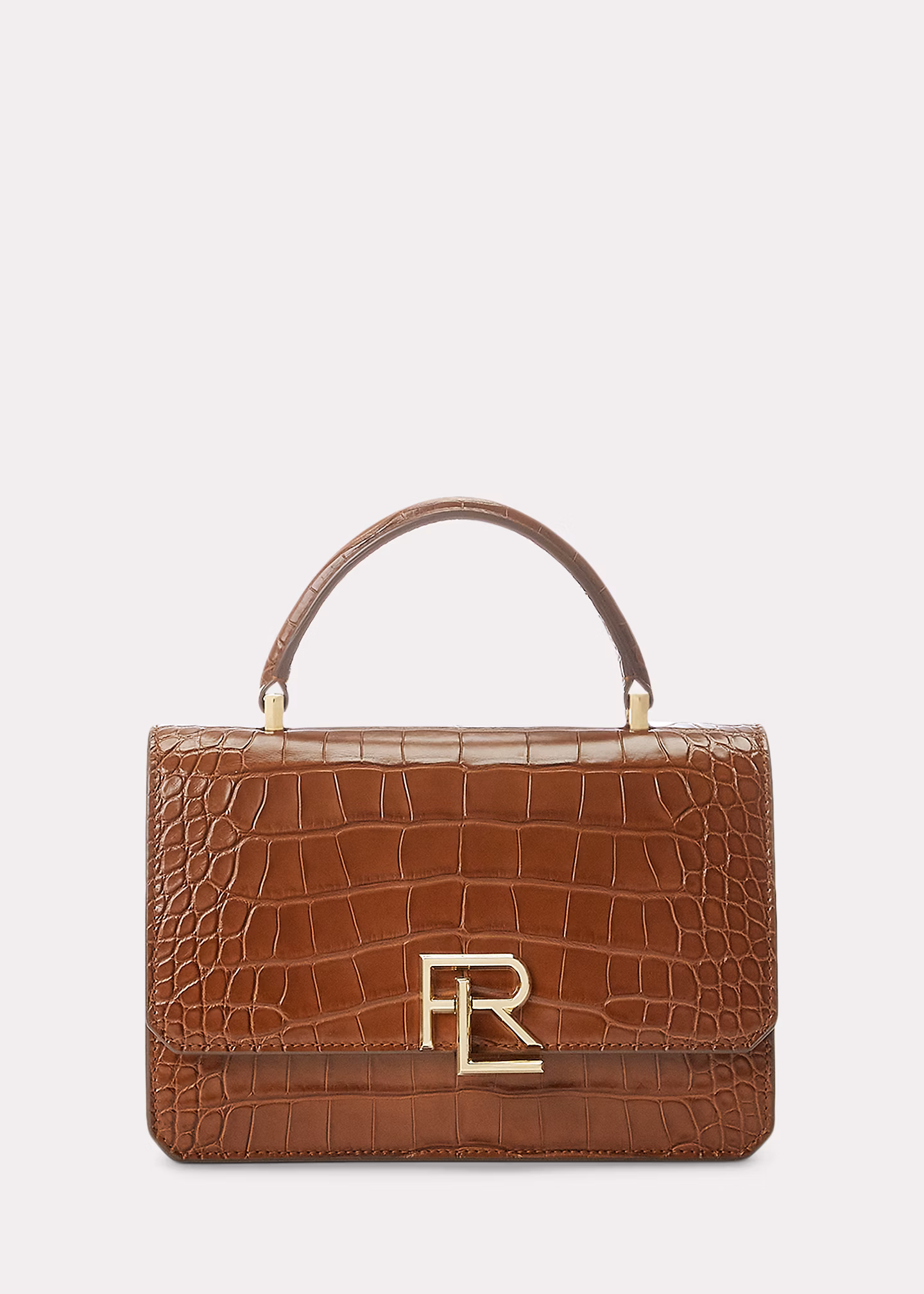 Alligatorleder-Tasche RL 888 mit Griff - RALPH LAUREN OUTLET