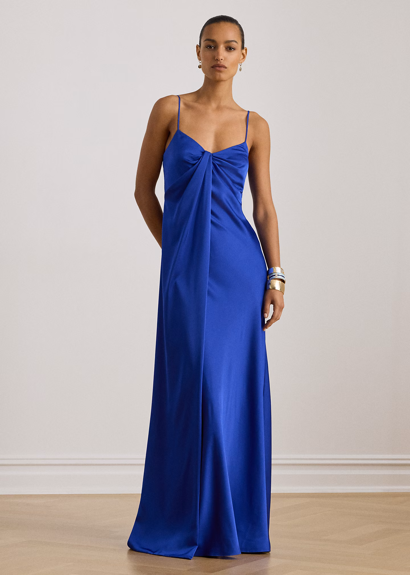 Ärmelloses Abendkleid mit Twist-Detail - RALPH LAUREN OUTLET