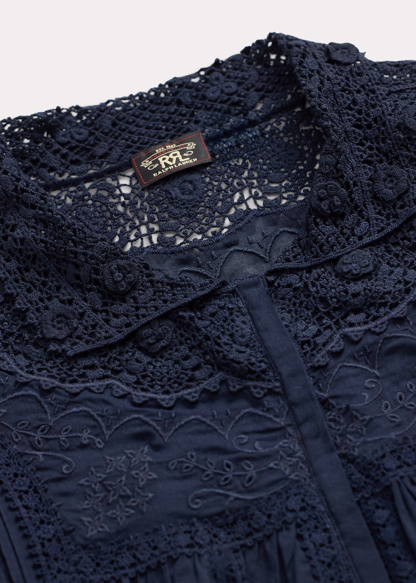 Bestickte Bluse aus Baumwollvoile - RALPH LAUREN OUTLET