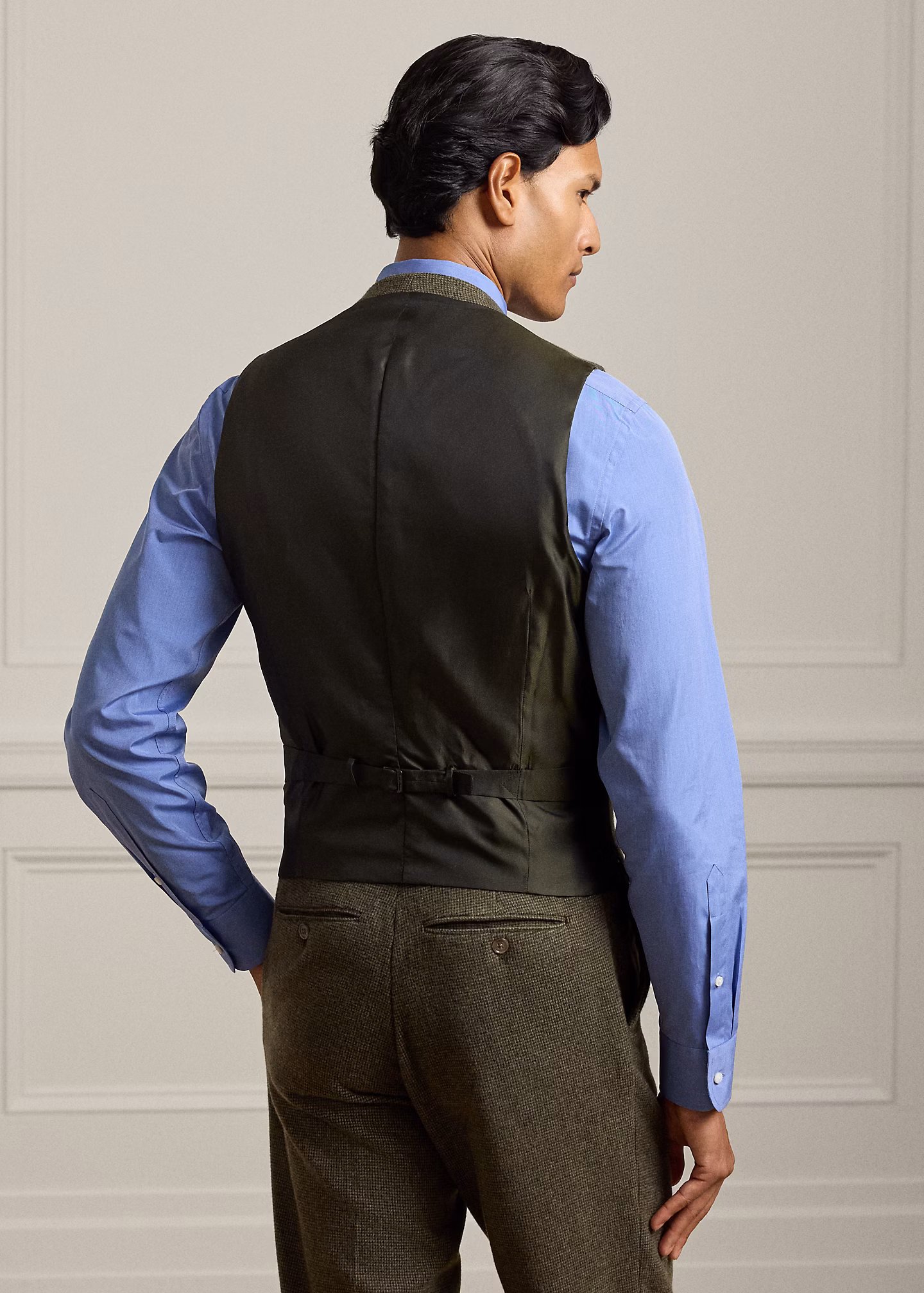 Handgeschneiderte gemusterte Weste - RALPH LAUREN OUTLET