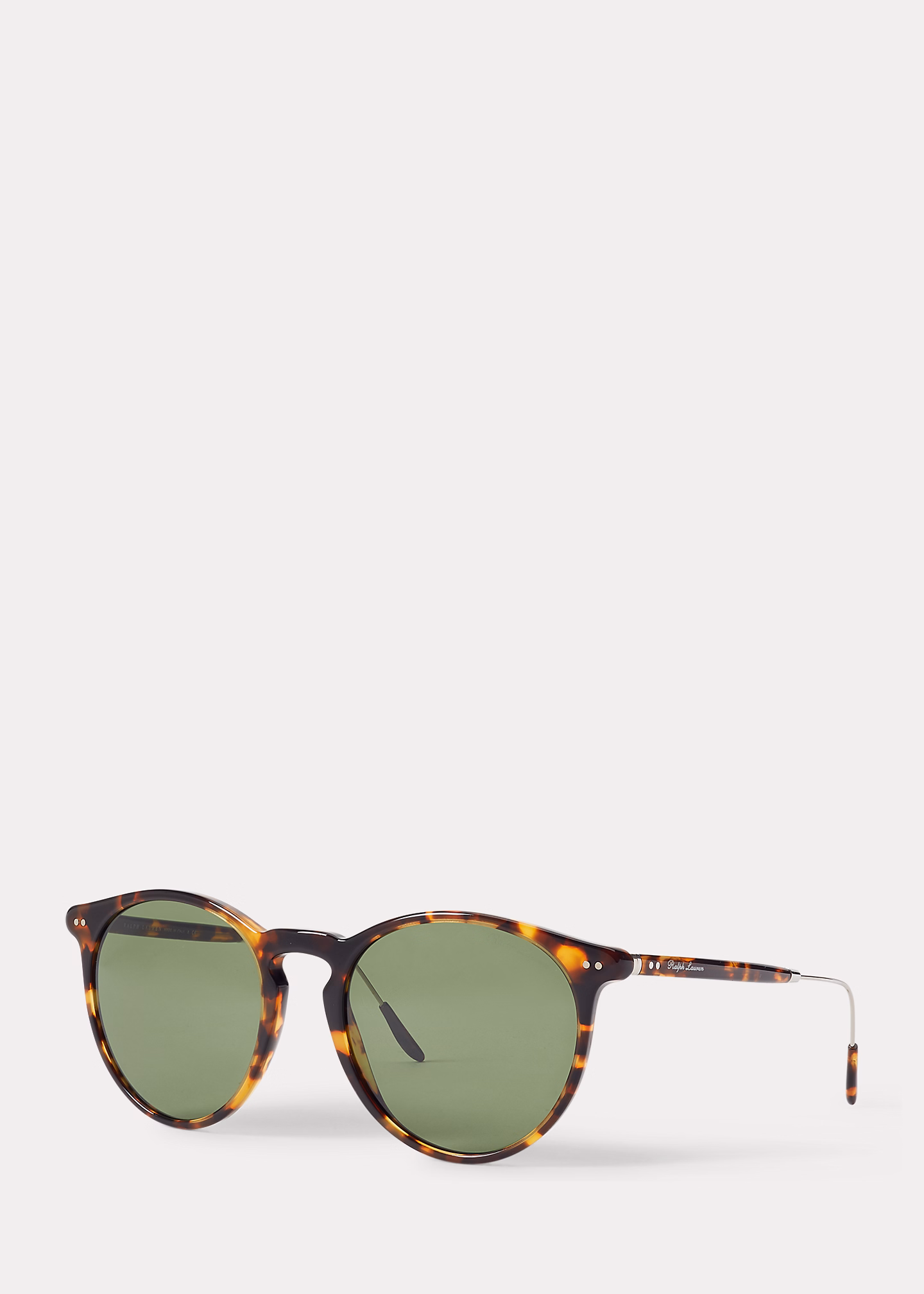 Traditionelle runde Sonnenbrille - RALPH LAUREN OUTLET