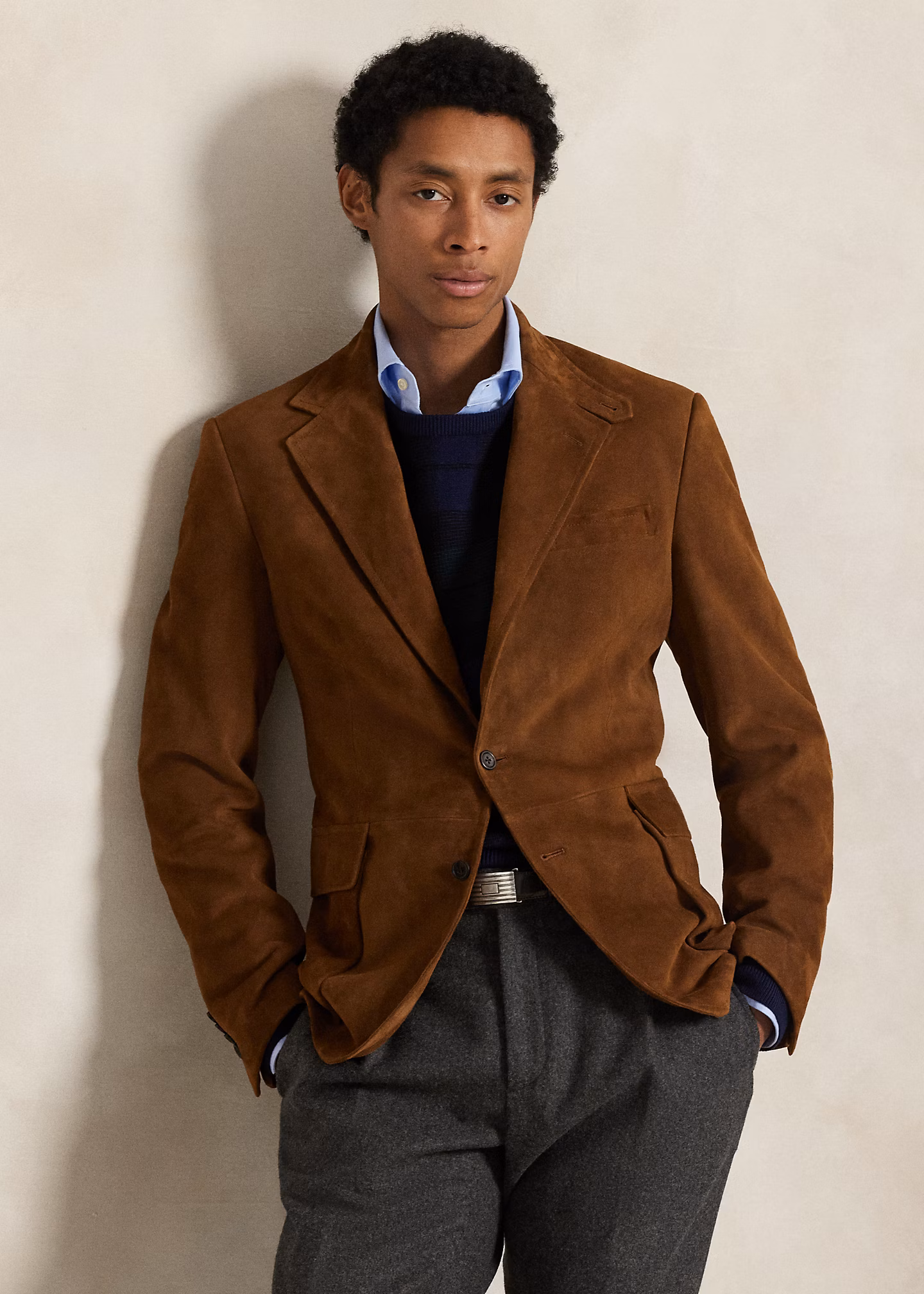 Die Wildlederjacke RL67 - RALPH LAUREN OUTLET