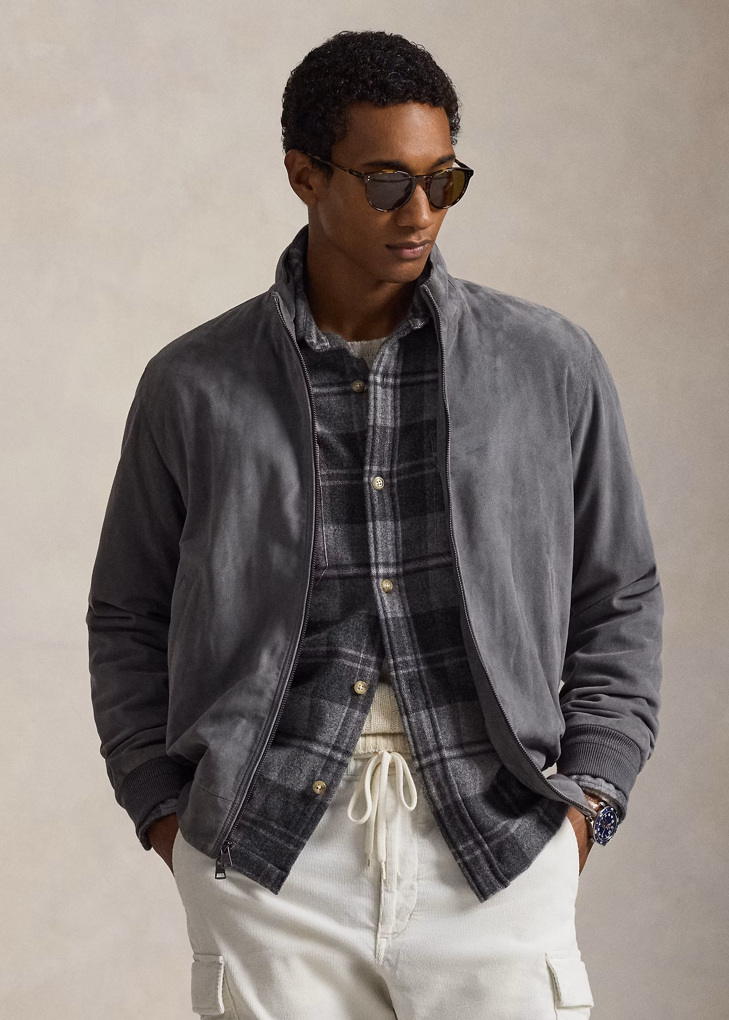 Die Wildlederjacke Charleton - RALPH LAUREN OUTLET