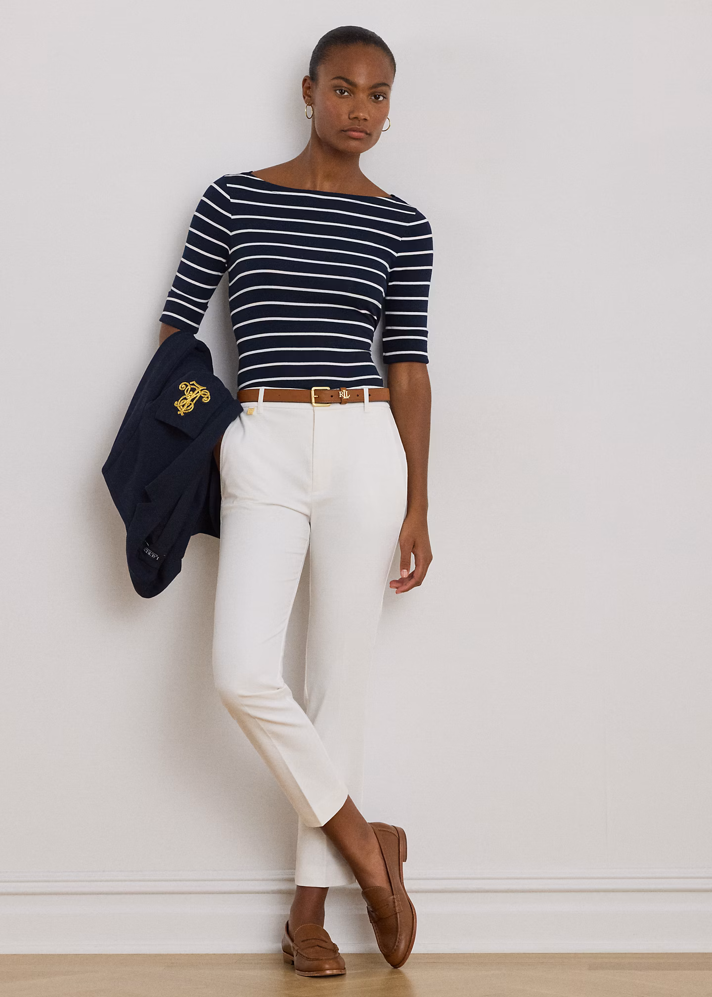 Stretchhose aus einer Baumwollmischung - RALPH LAUREN OUTLET