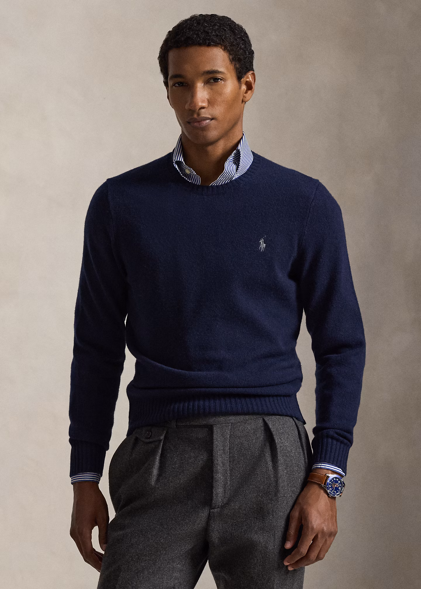 Woll-Kaschmir-Rundhalspullover - RALPH LAUREN OUTLET