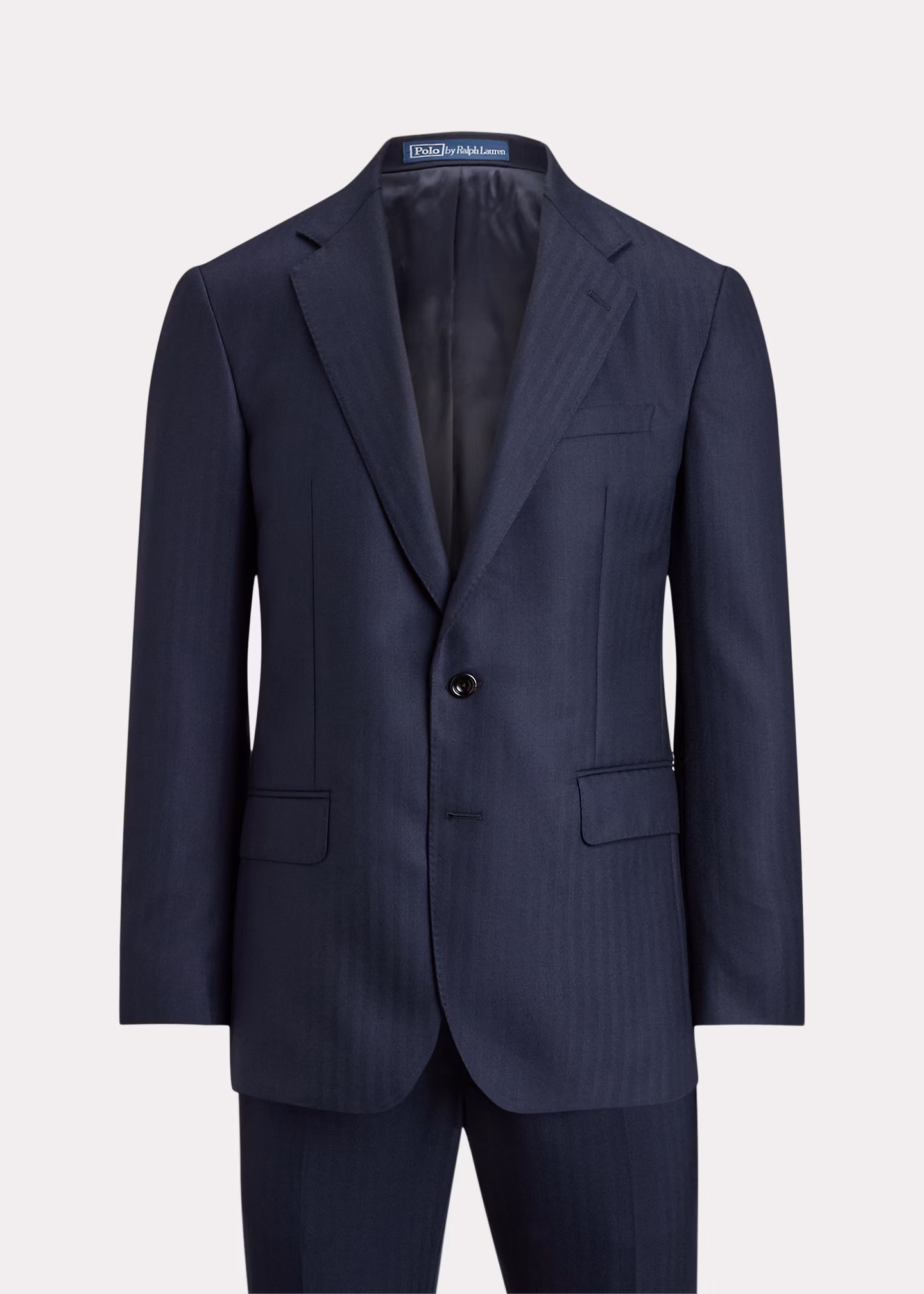 Tailored-Fit Polo-Anzug mit Fischgrat - RALPH LAUREN OUTLET