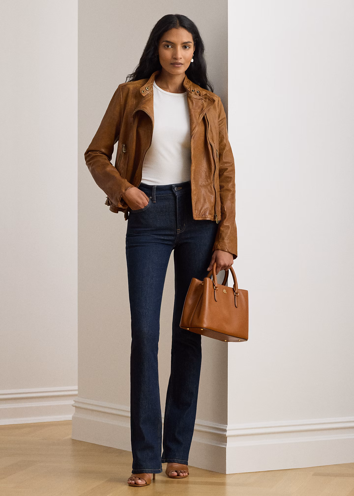 Bootcut-Jeans mit hoher Leibhöhe - RALPH LAUREN OUTLET