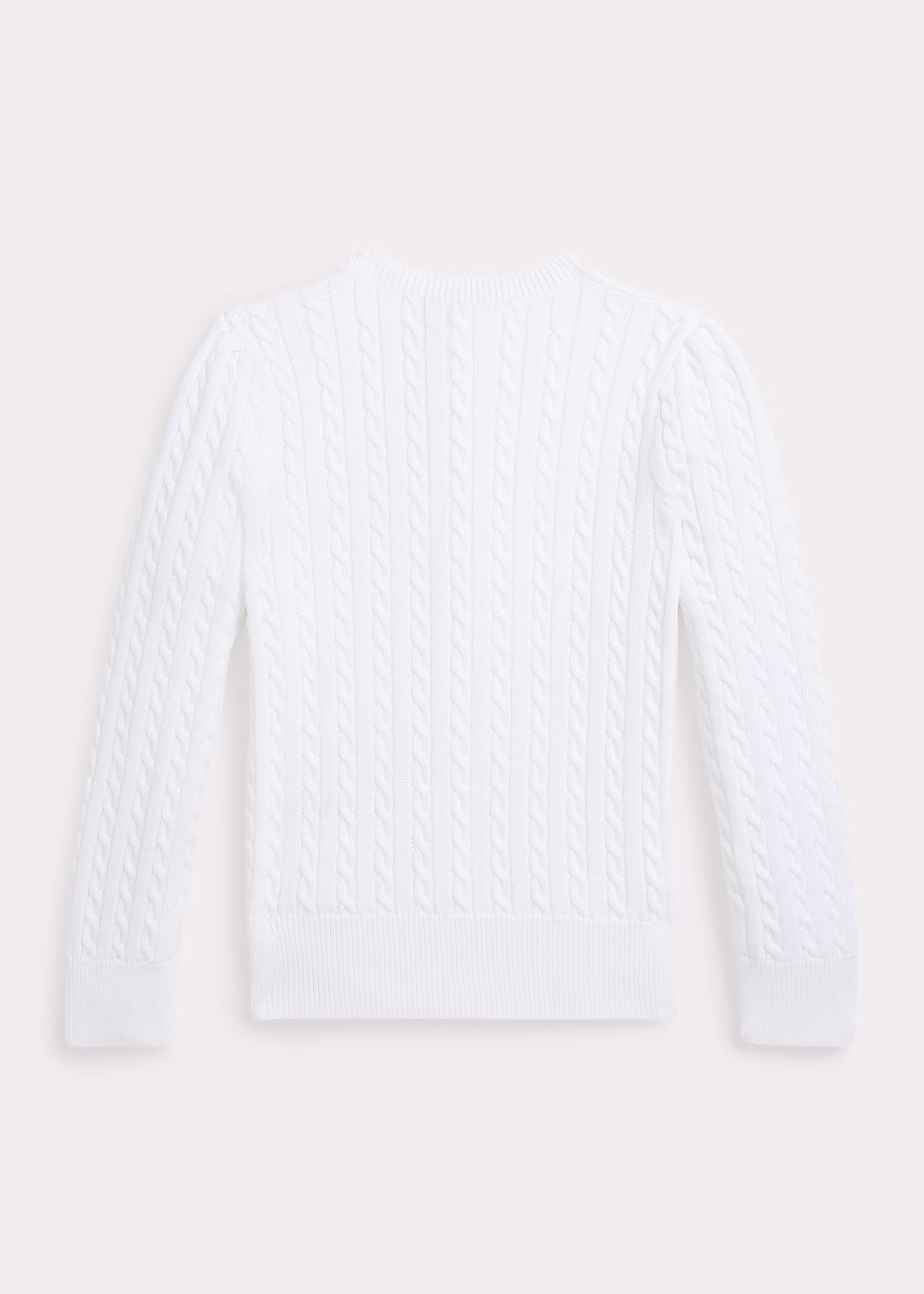 Baumwollcardigan mit Zopfmuster - RALPH LAUREN OUTLET