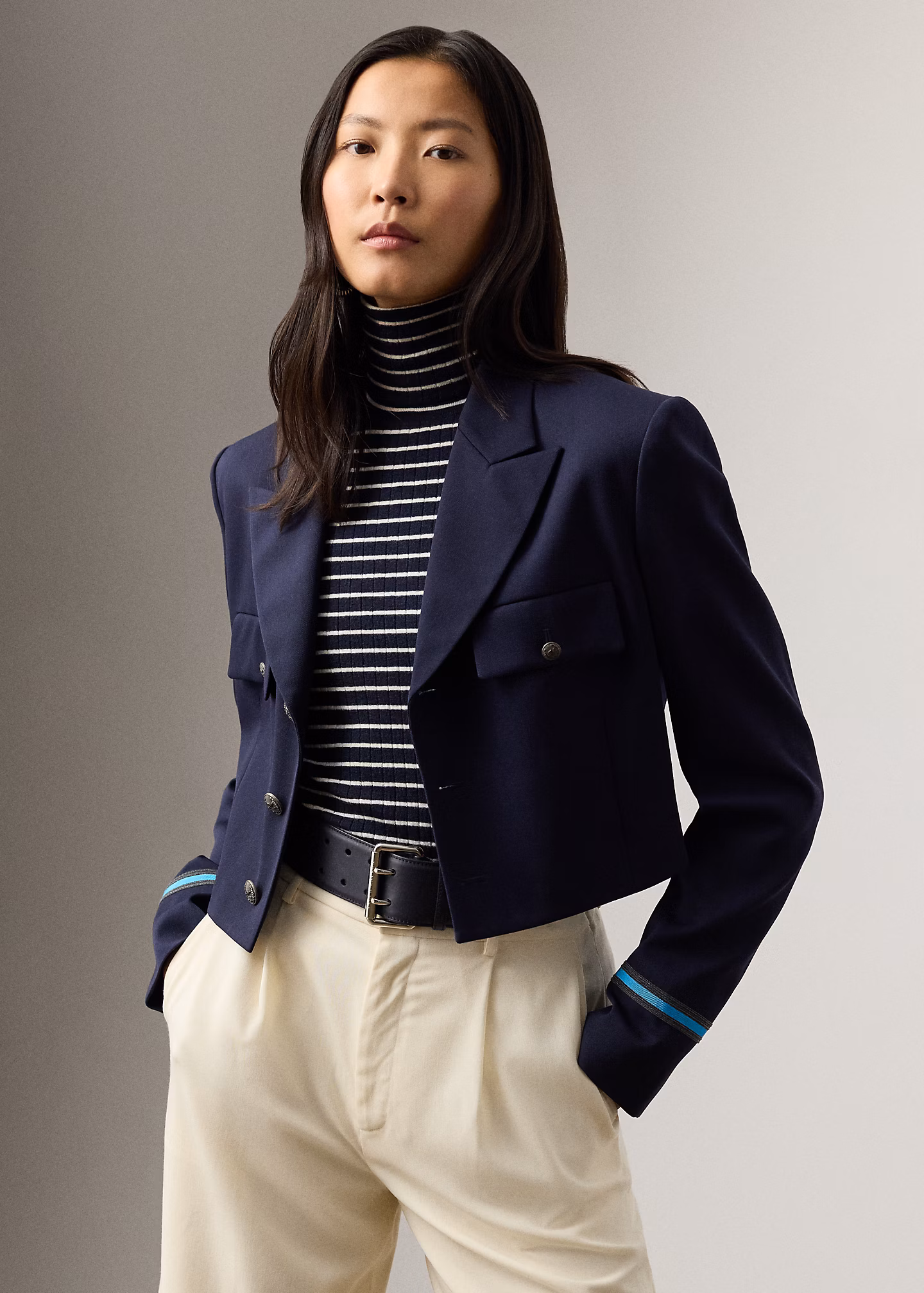 Jacke Nell aus Wollgabardine - RALPH LAUREN OUTLET