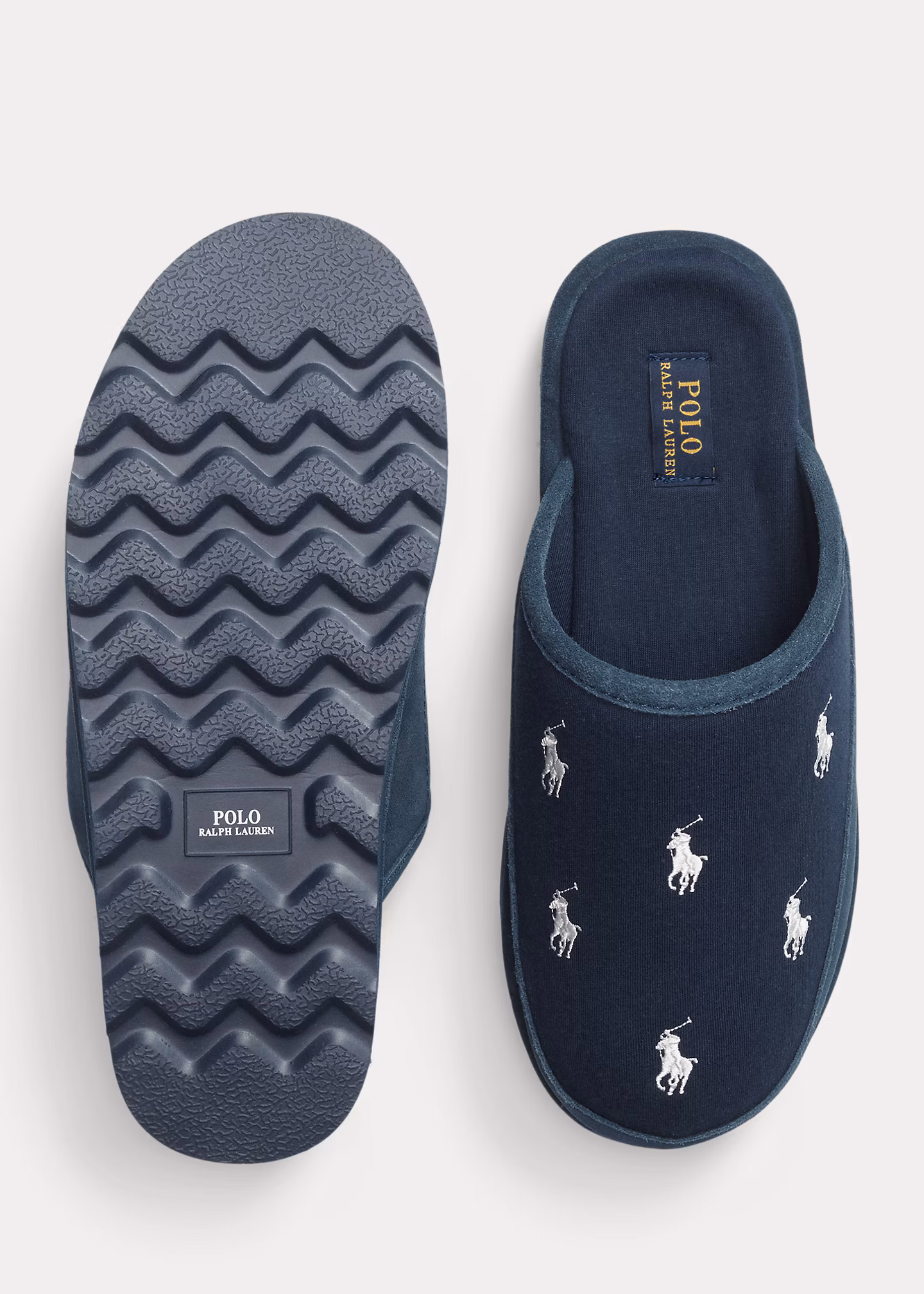 Slipper Reade mit Polo Pony - RALPH LAUREN OUTLET