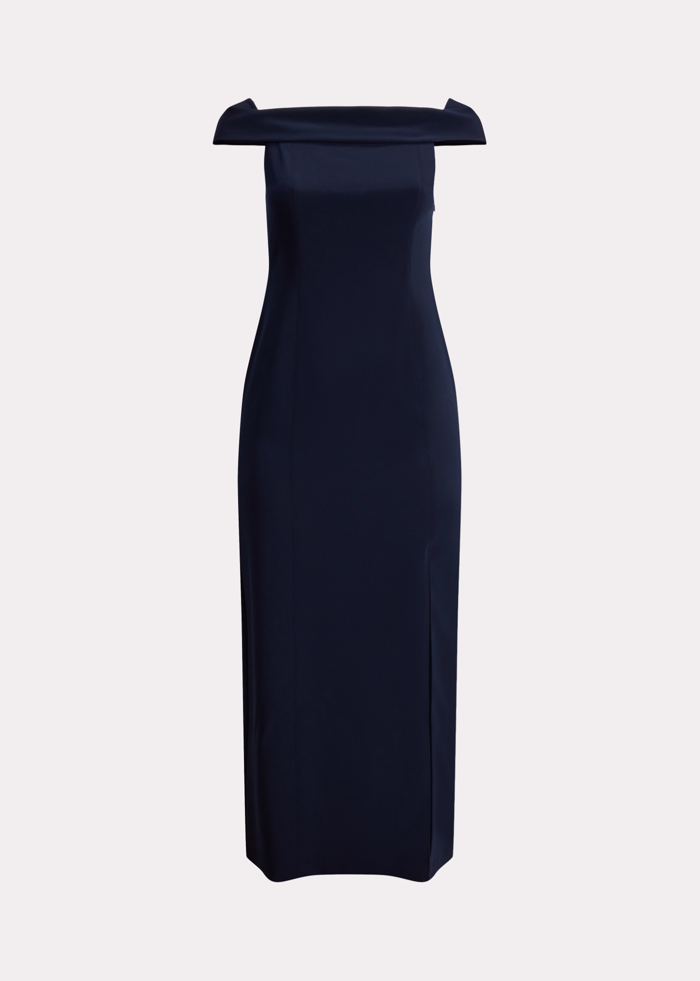 Schulterfreies Abendkleid aus Crêpe - RALPH LAUREN OUTLET