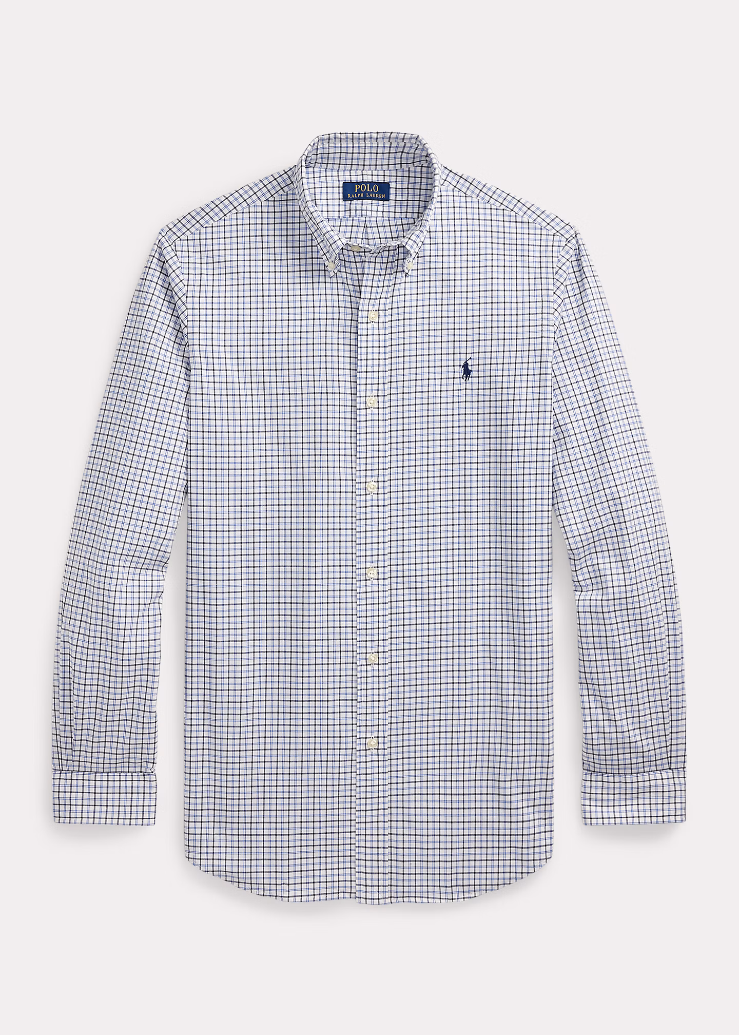 Kariertes Custom-Fit-Hemd aus Twill - RALPH LAUREN OUTLET