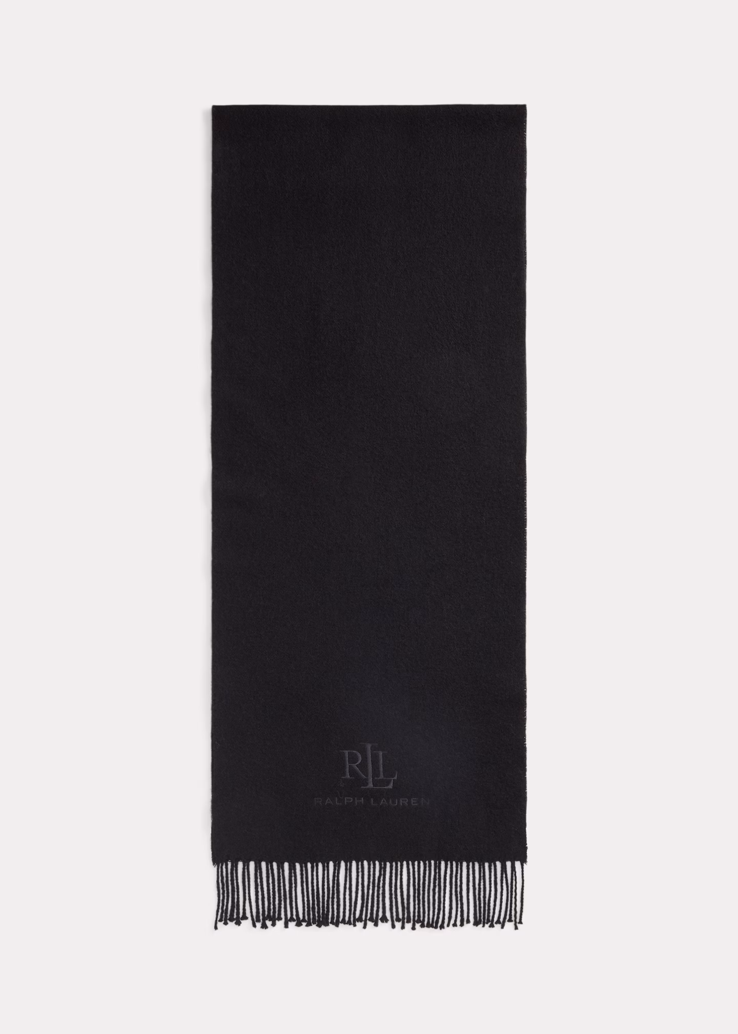 Woll-Kaschmir-Schal mit Fischgratmuster - RALPH LAUREN OUTLET