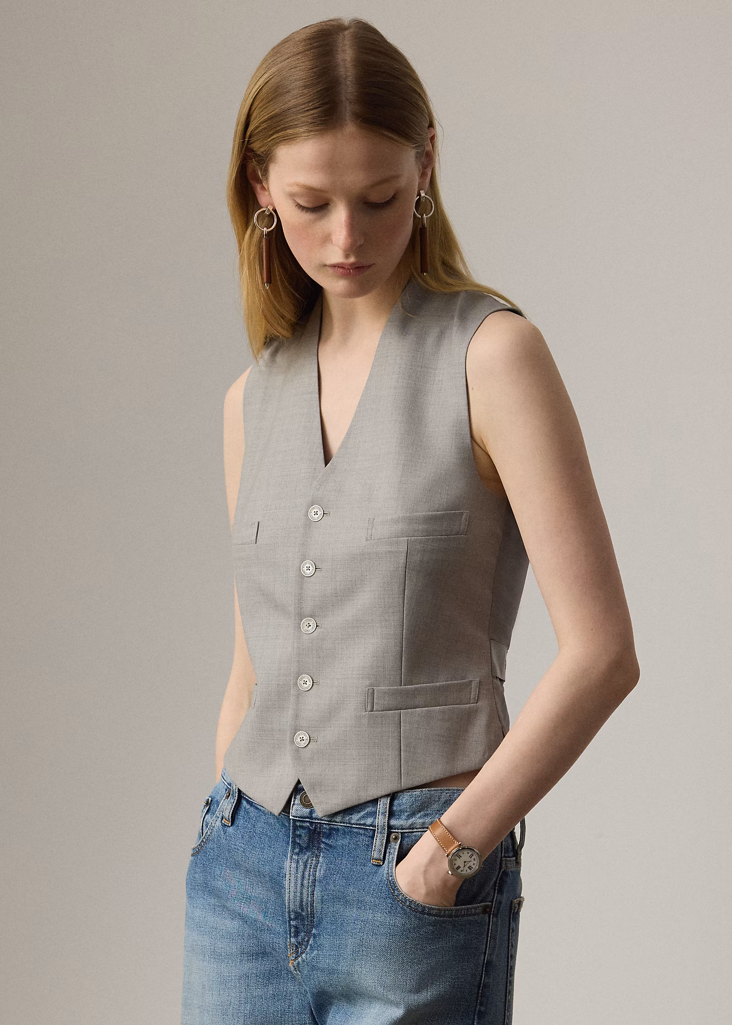 Weste Jaiden aus Wolle - RALPH LAUREN OUTLET