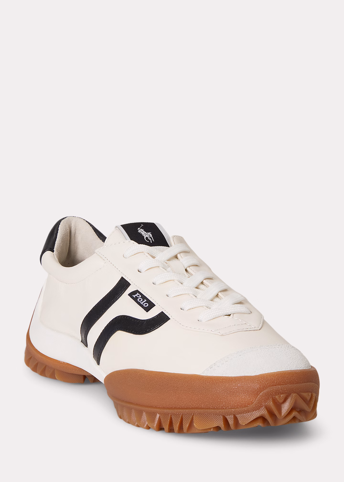 Leder-Sneaker mit Profilsohle - RALPH LAUREN OUTLET