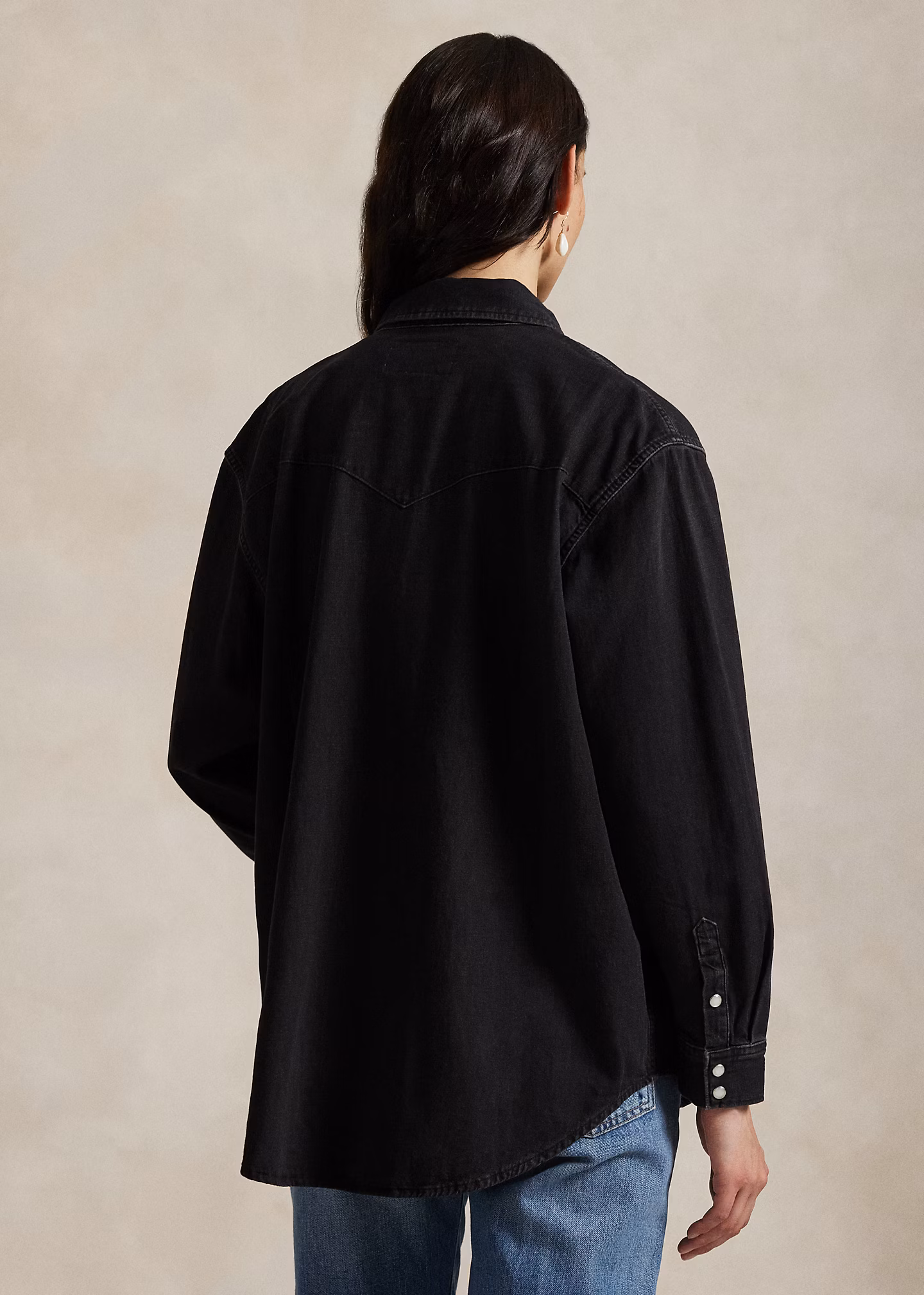 Big-Fit Westernhemd aus Denim - RALPH LAUREN OUTLET