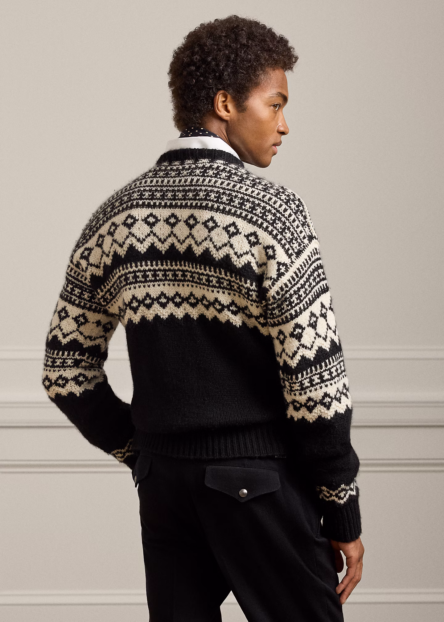 Fair-Isle-Rundhalspullover aus Kaschmir - RALPH LAUREN OUTLET