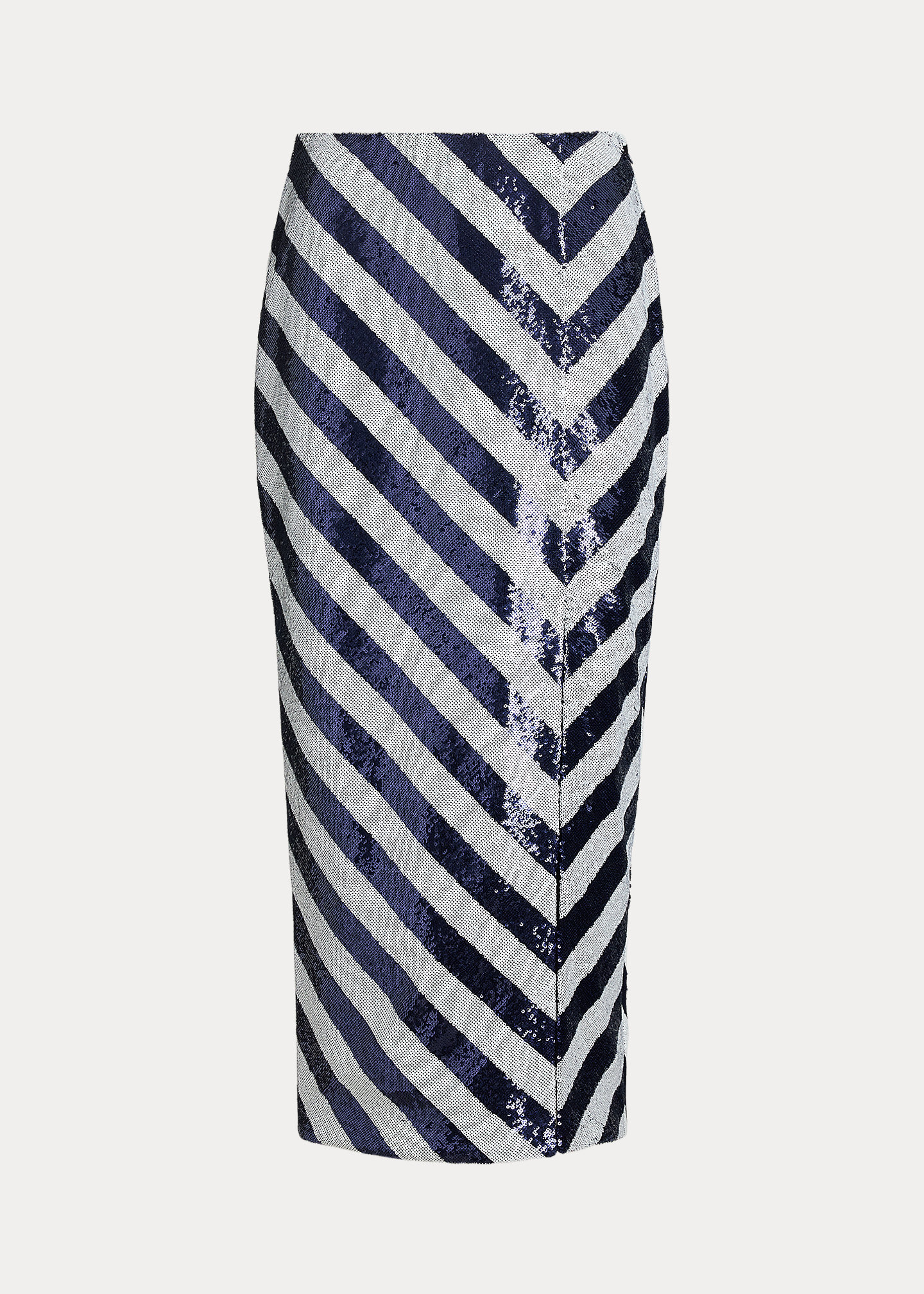 Gestreifter Pailletten-Bleistiftrock - RALPH LAUREN OUTLET