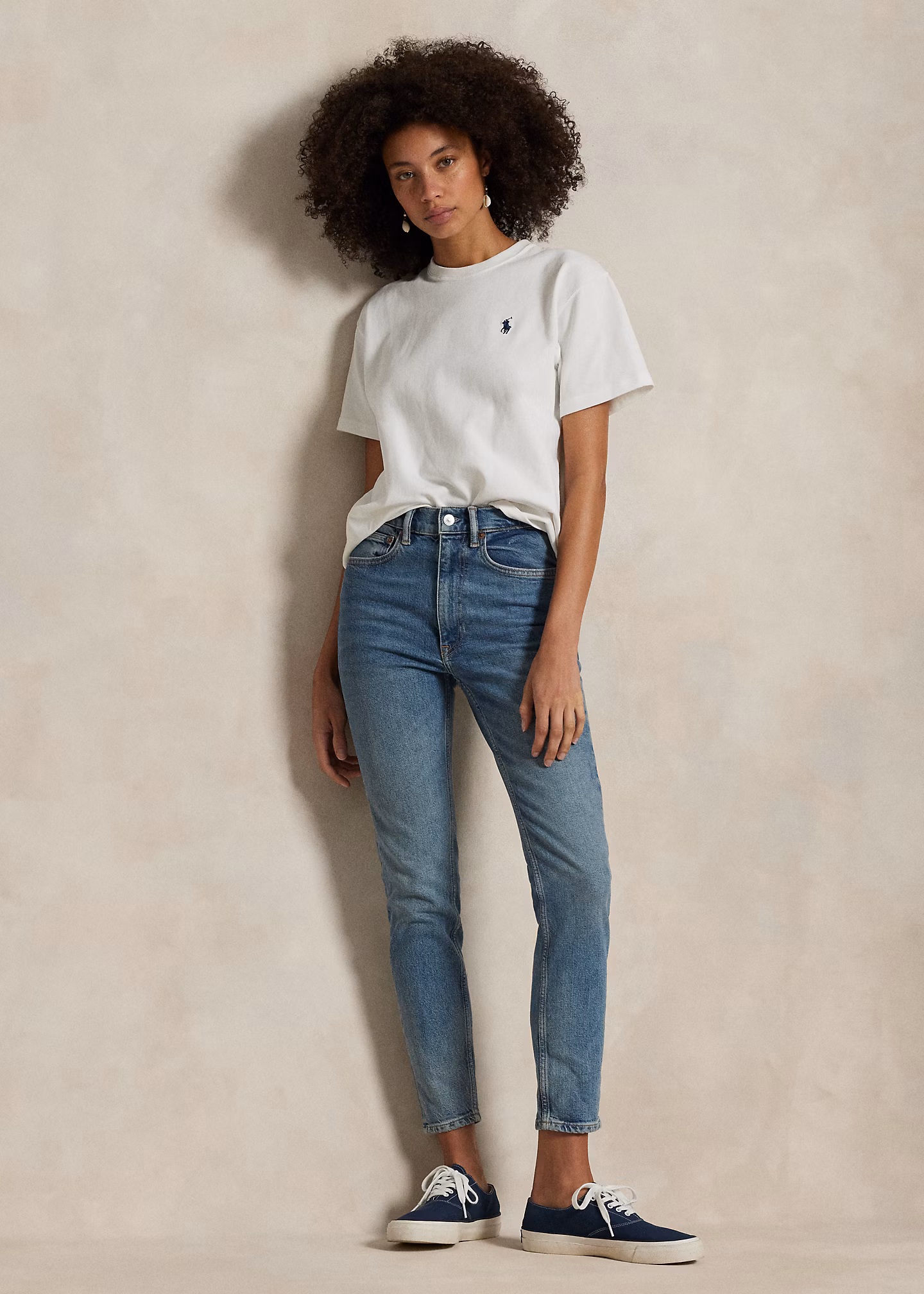 Super-Slim-Jeans mit hoher Leibhöhe - RALPH LAUREN OUTLET