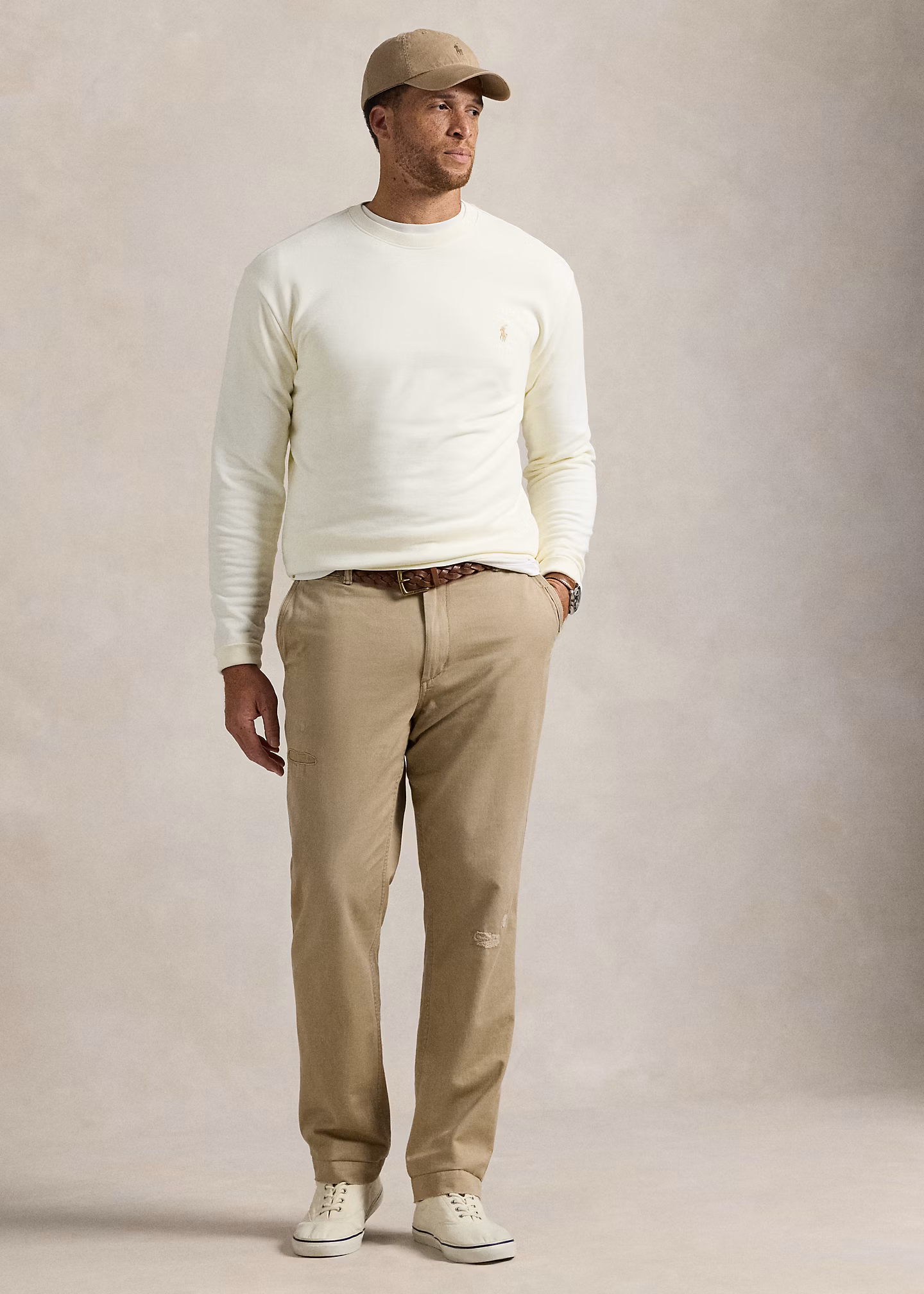 Sweatshirt aus Loopback-Fleece - RALPH LAUREN OUTLET