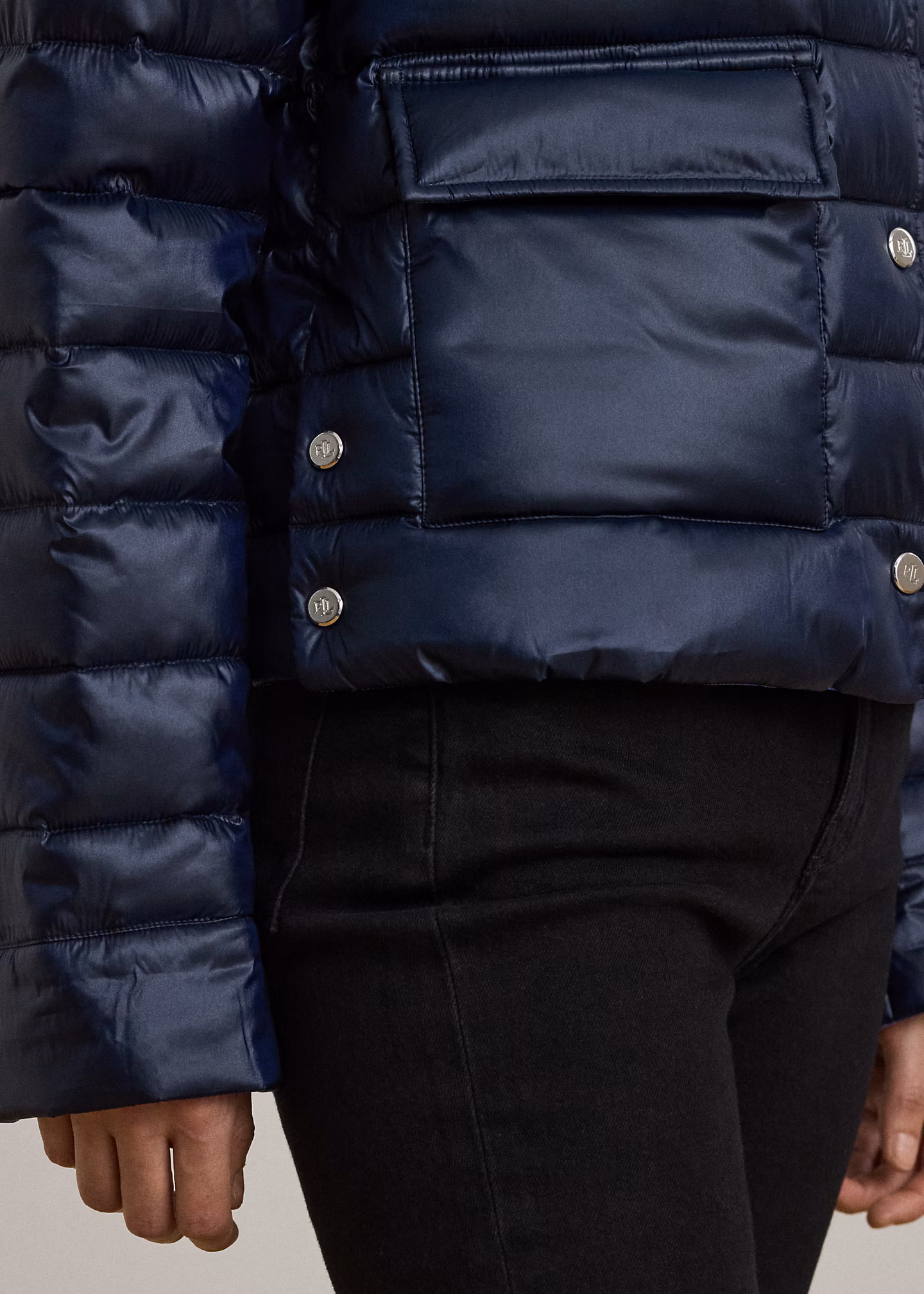 Übergroßer Metallic-Daunenmantel - RALPH LAUREN OUTLET