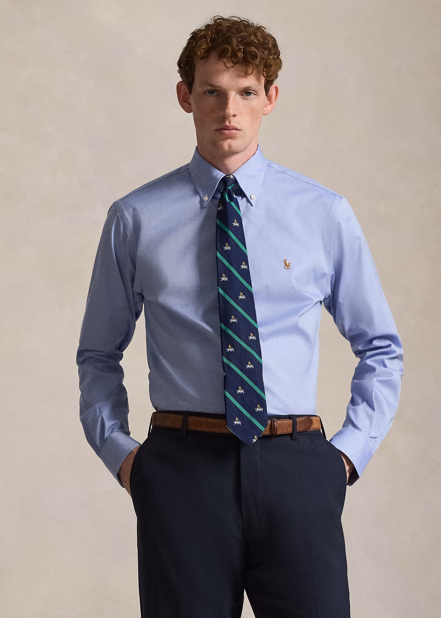 Custom-Fit Oxfordhemd - RALPH LAUREN OUTLET