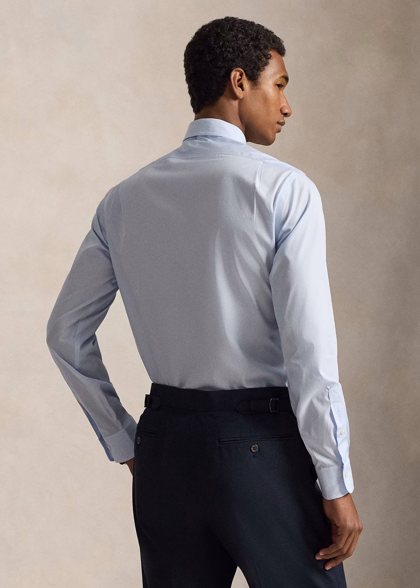 Custom-Fit Popelinehemd mit Streifen - RALPH LAUREN OUTLET