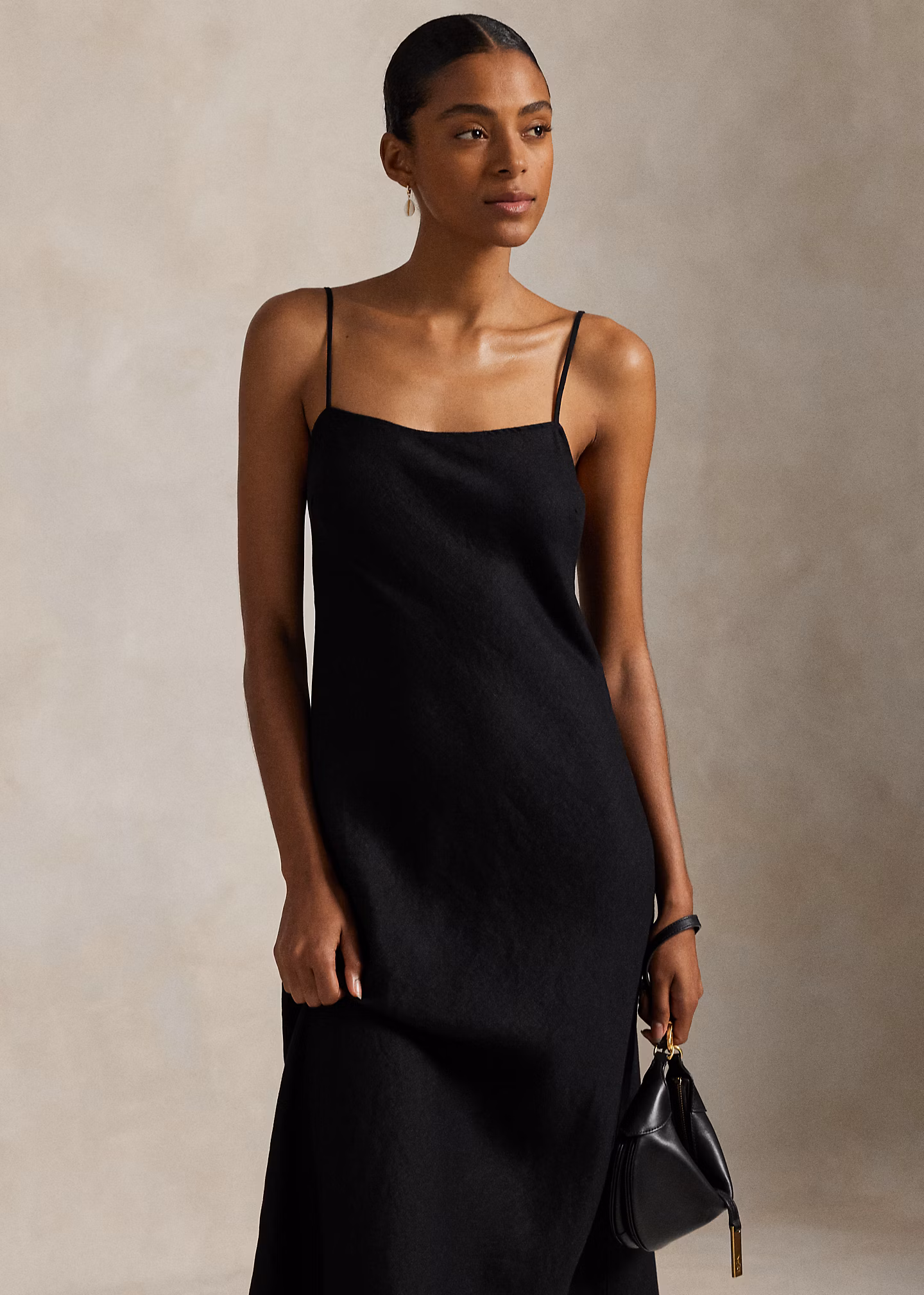 Ärmelloses Leinenkleid in A-Linie - RALPH LAUREN OUTLET