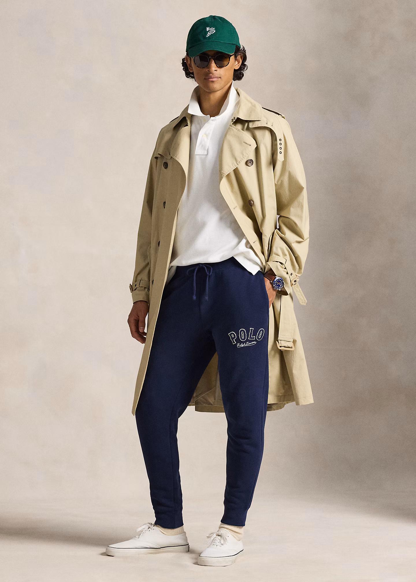 Fleece-Jogginghose RL mit Western-Logo - RALPH LAUREN OUTLET