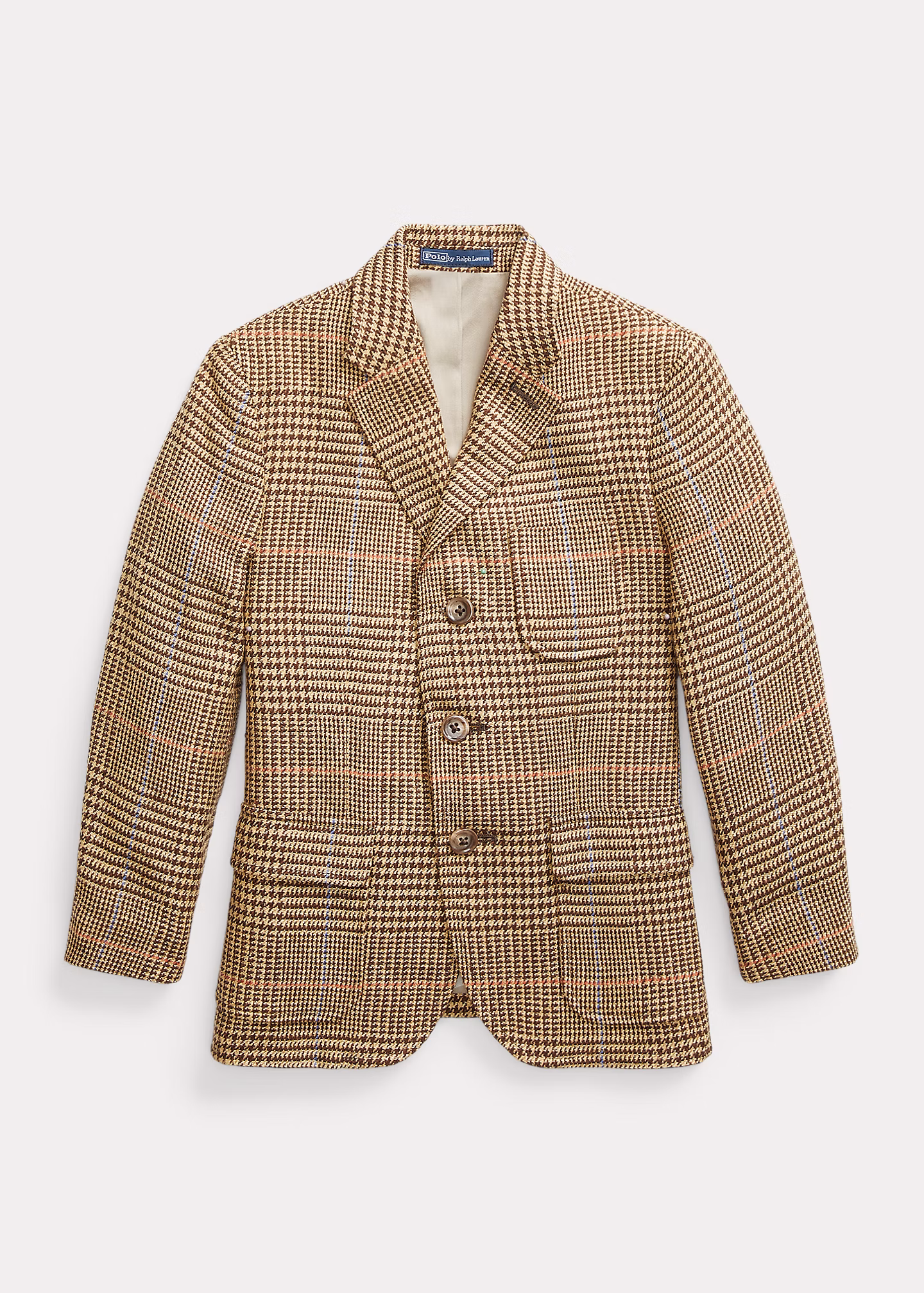 Glencheck-Sakko aus Seide - RALPH LAUREN OUTLET