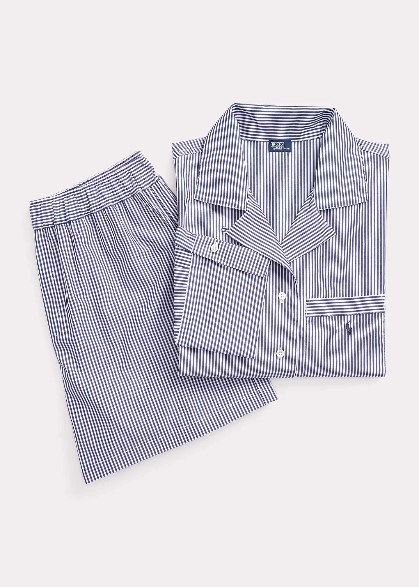 Pyjama mit kurzem Hemd und Shorts - RALPH LAUREN OUTLET