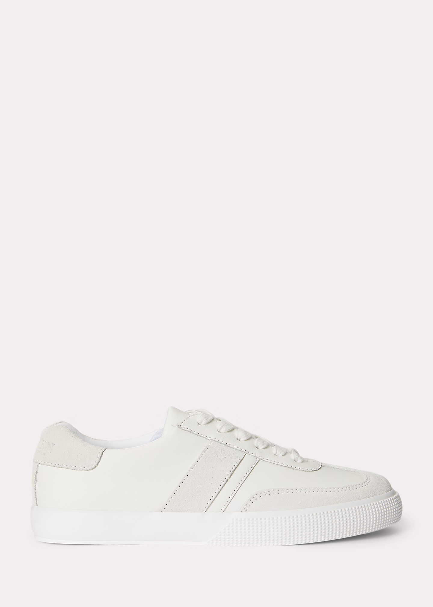 Sneaker Braylee aus Leder und Wildleder - RALPH LAUREN OUTLET