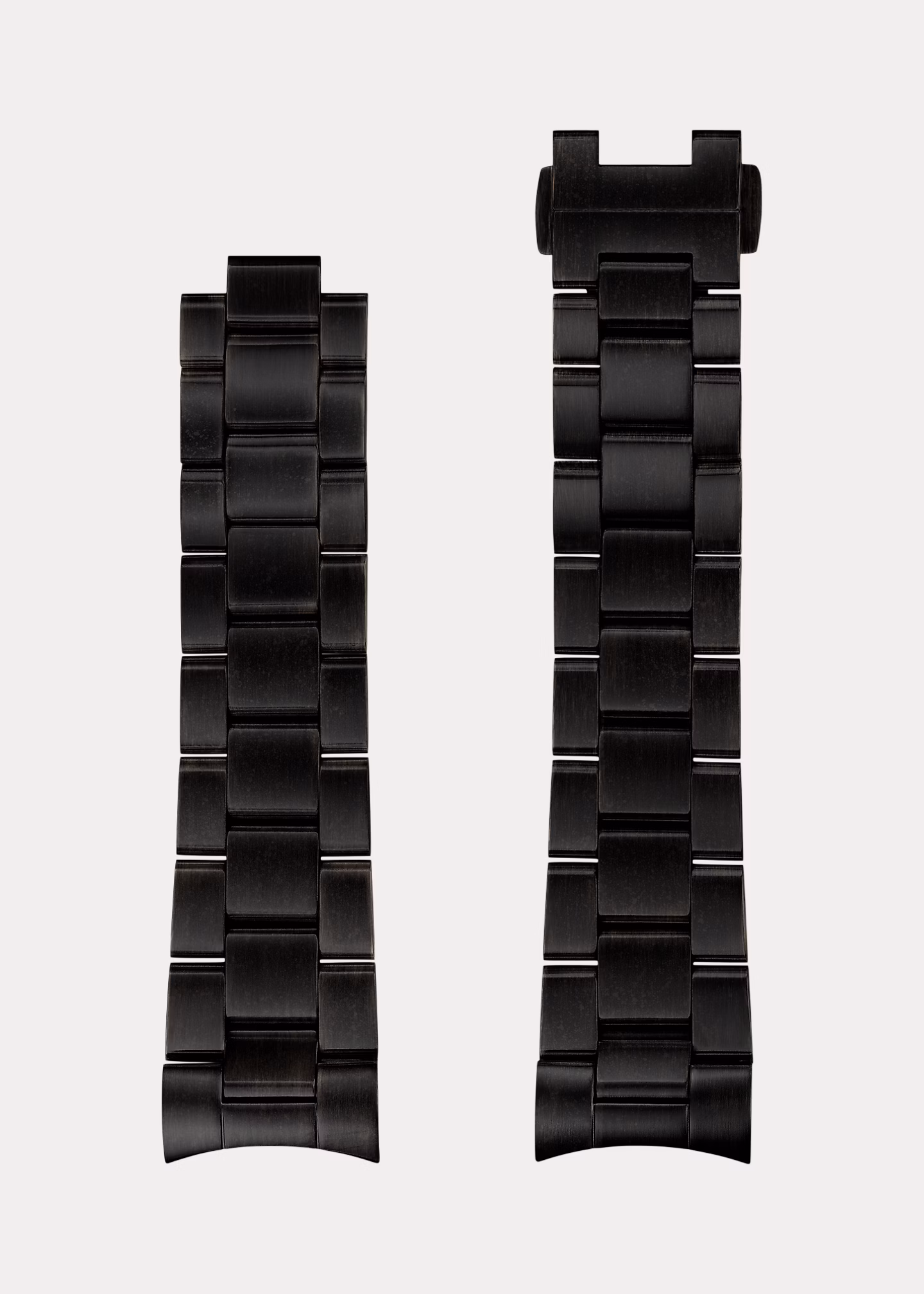 45 mm Armband aus schwarzem Edelstahl - RALPH LAUREN OUTLET