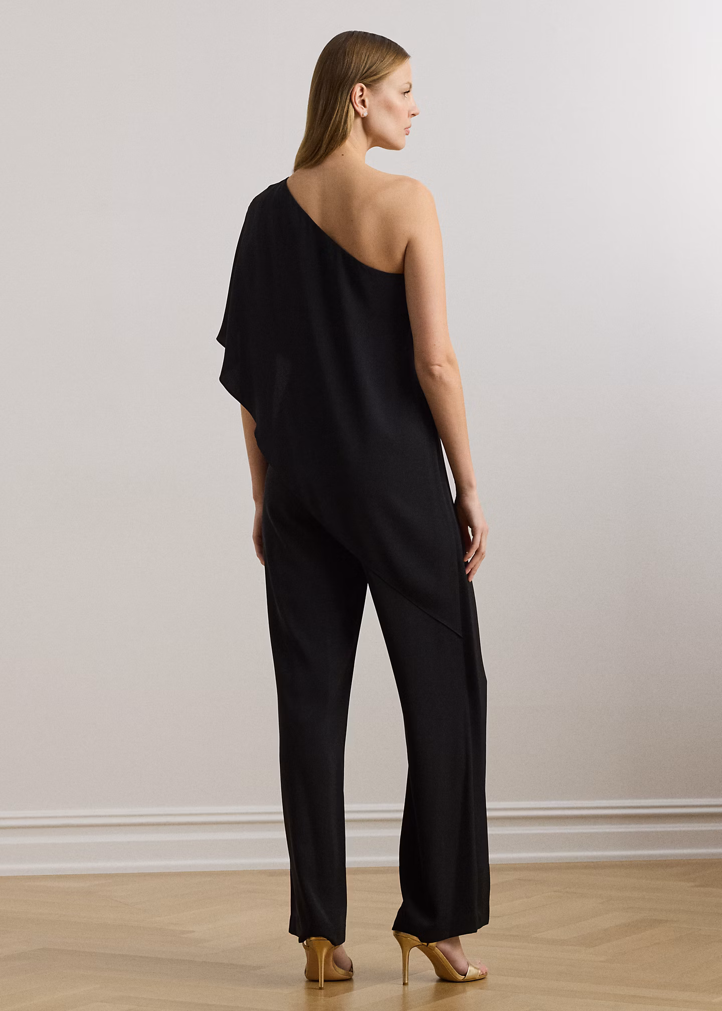 Einschultriger Jumpsuit mit Cape - RALPH LAUREN OUTLET