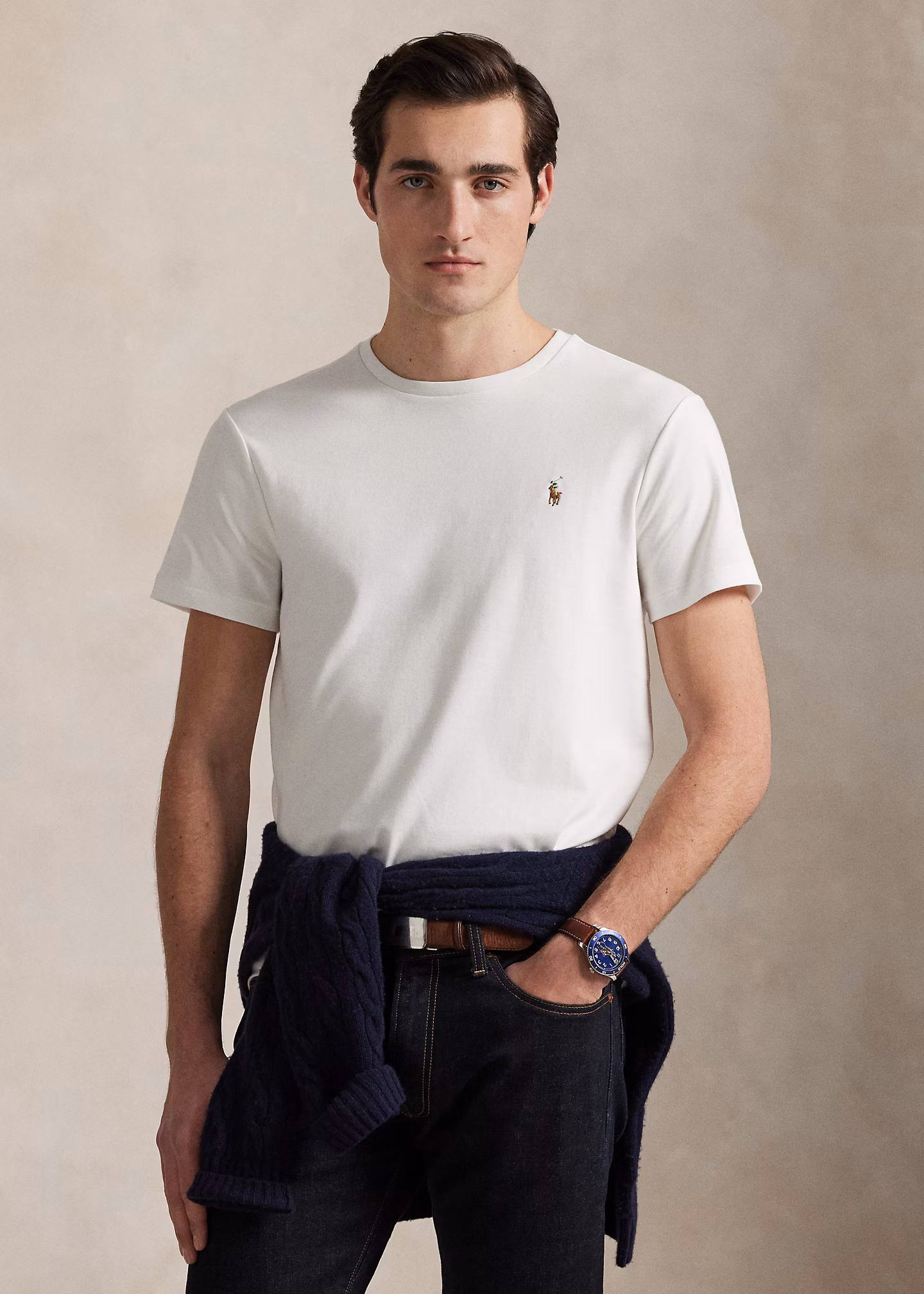 Weiches Custom-Slim-Fit T-Shirt - RALPH LAUREN OUTLET