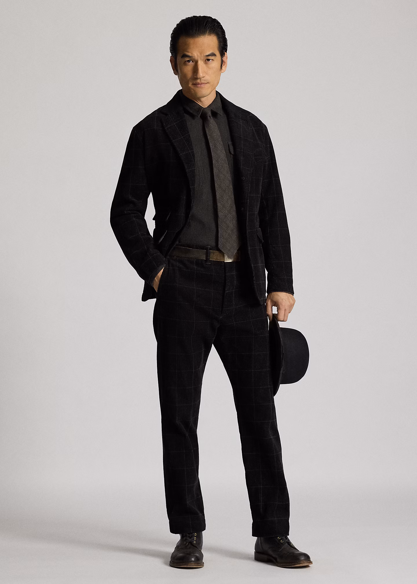 Unstrukturiertes Sakko mit Karomuster - RALPH LAUREN OUTLET