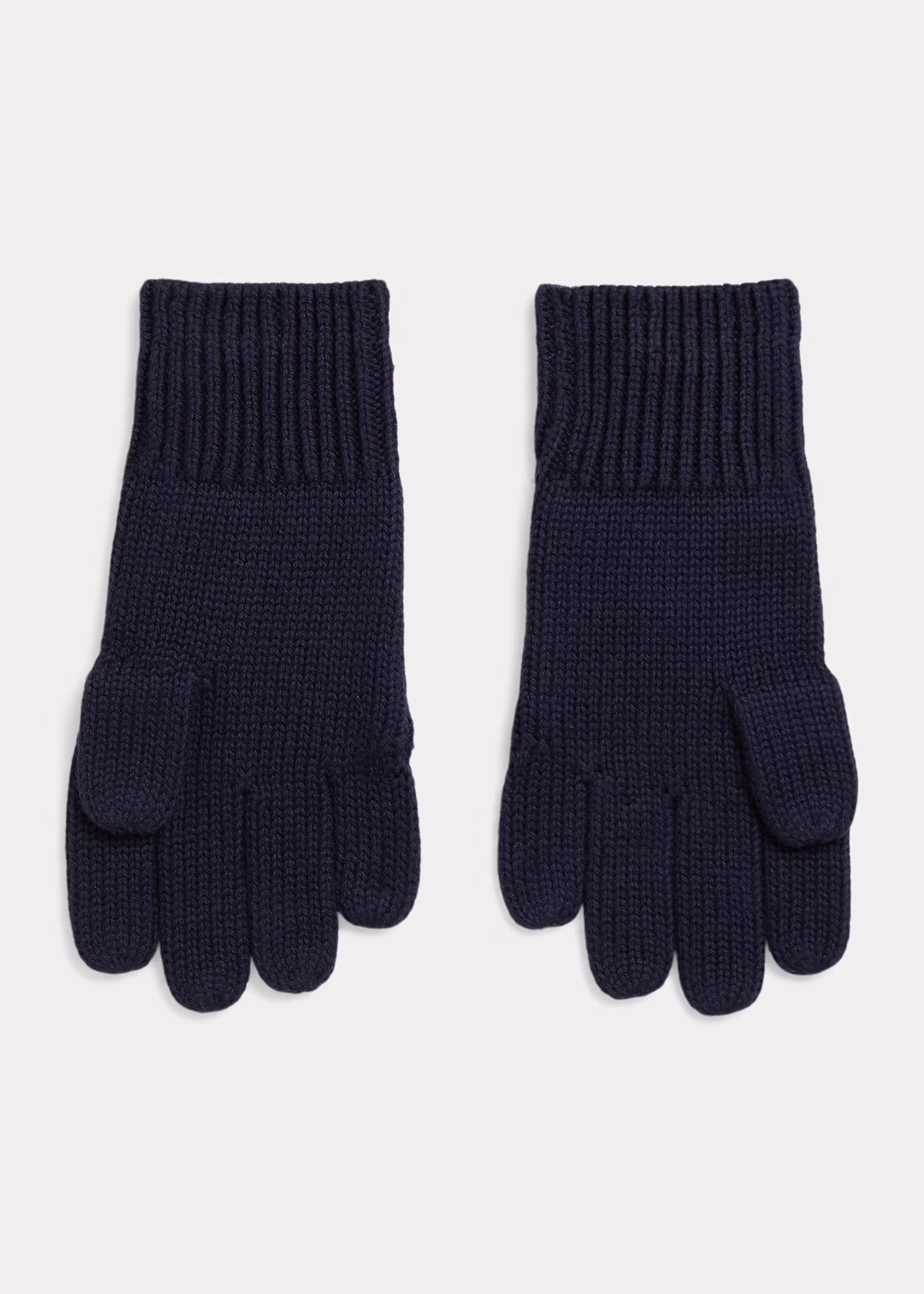 Baumwollhandschuhe mit Zopfmuster - RALPH LAUREN OUTLET