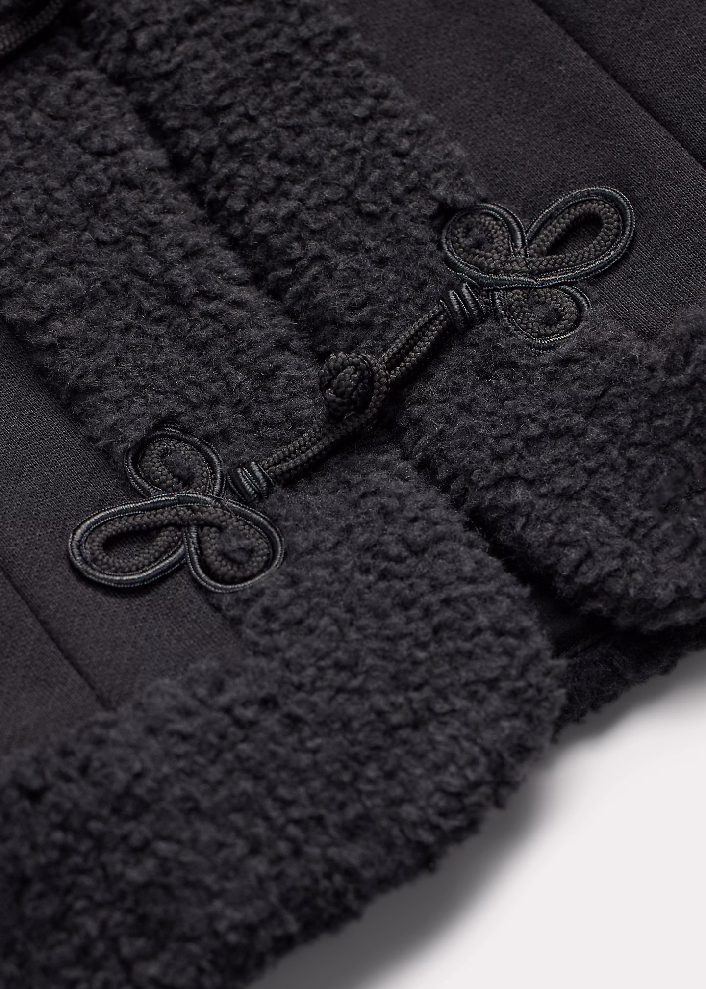 Strickwolljacke mit Kunstlammfellbesatz - RALPH LAUREN OUTLET