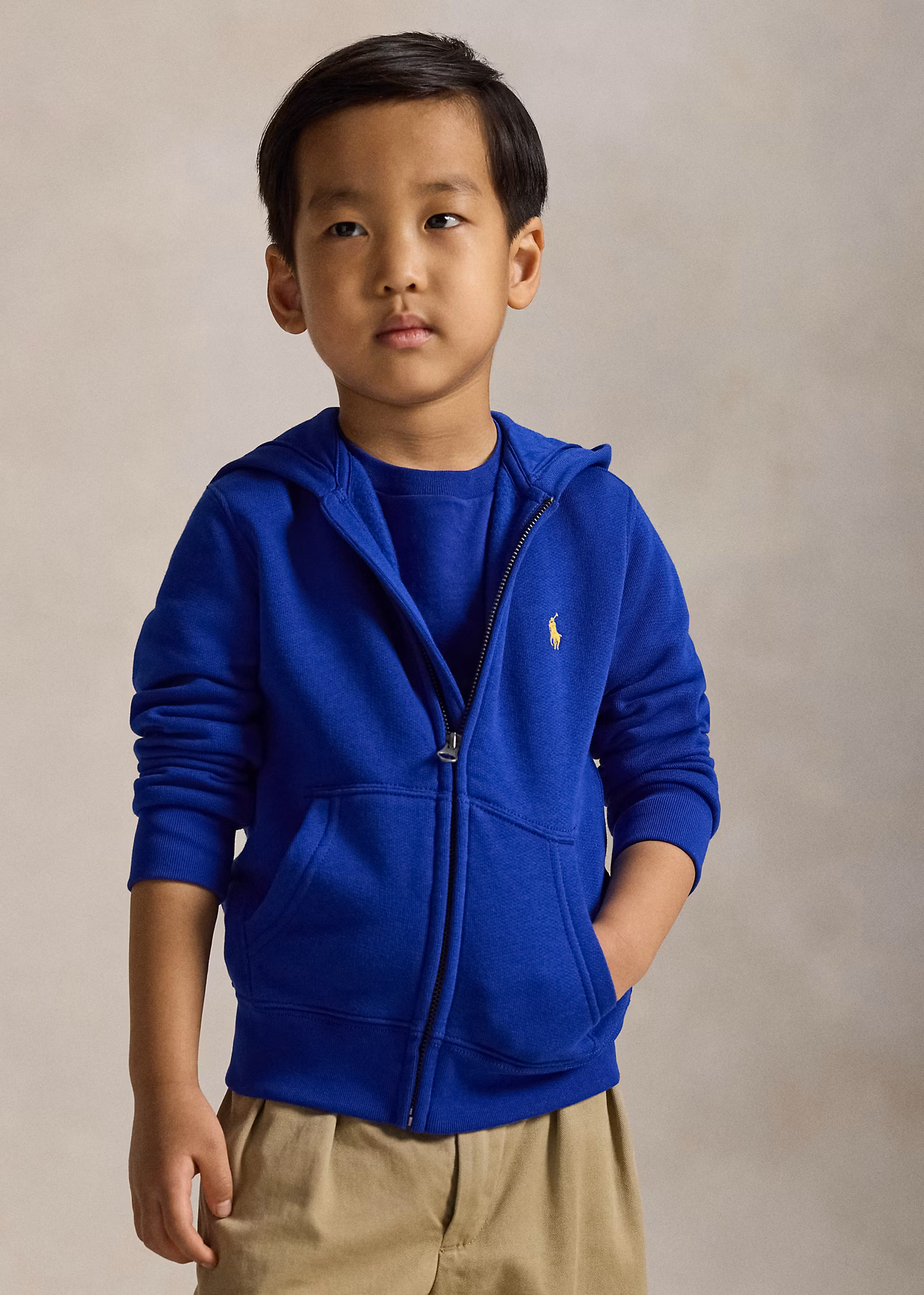 Fleece-Kapuzenjacke - RALPH LAUREN OUTLET