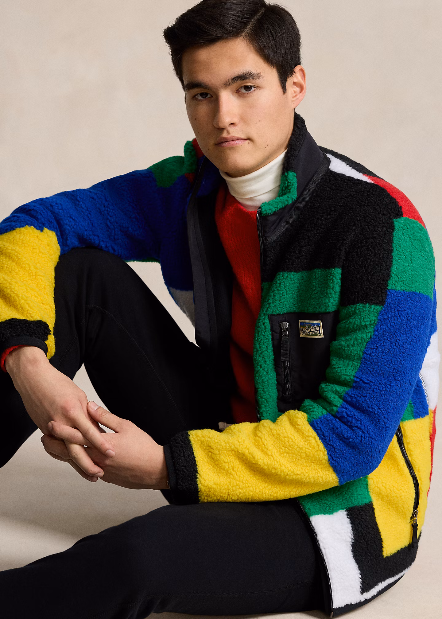 Hybrid-Fleecejacke in Color-Block-Optik - RALPH LAUREN OUTLET