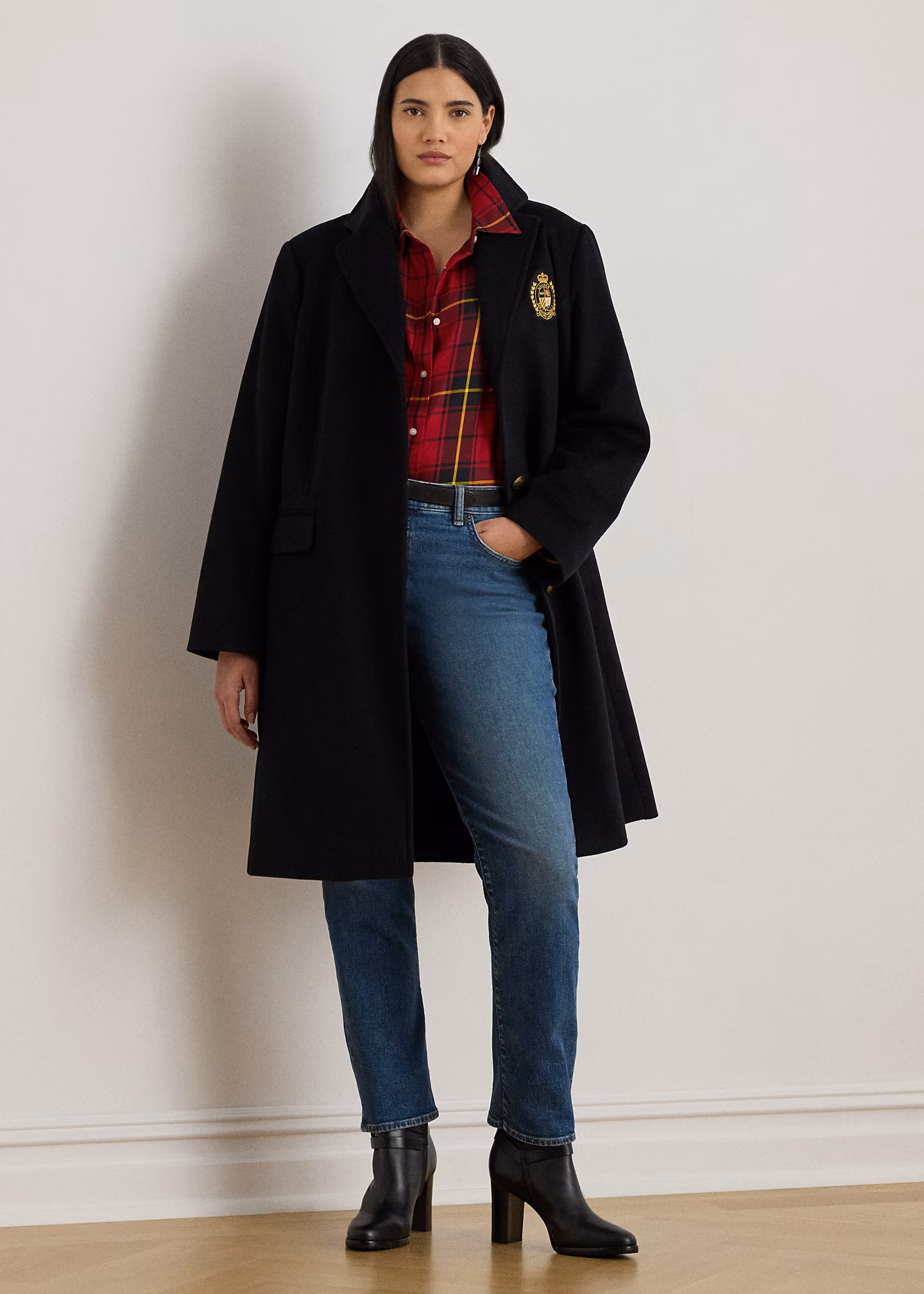 Mantel mit Wappenaufnäher - RALPH LAUREN OUTLET