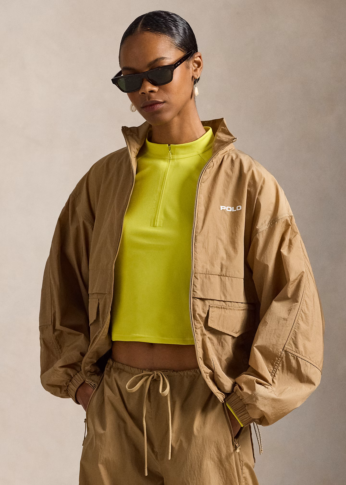 Windjacke mit Auflage - RALPH LAUREN OUTLET